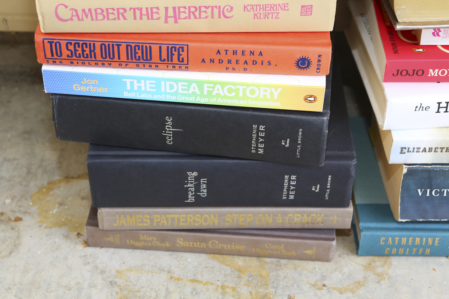 Large Selection of Fiction Books