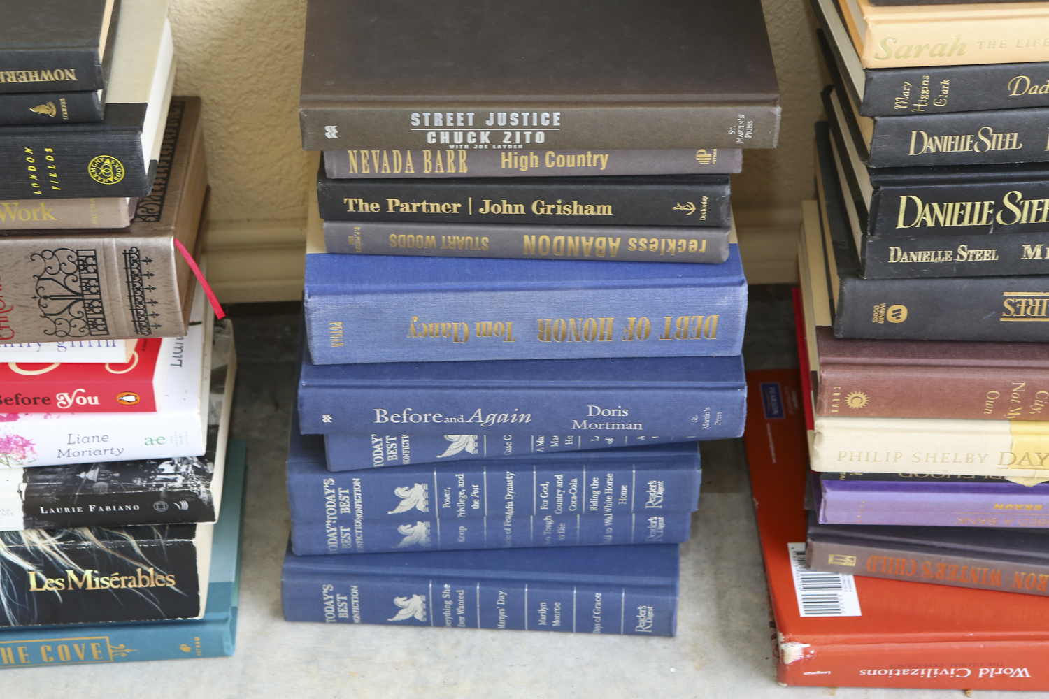 Large Selection of Fiction Books