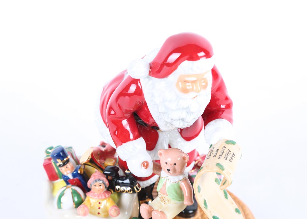 Royal Doulton Holiday Traditions Santas Including Ltd. Edition