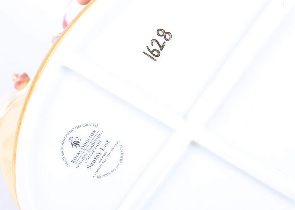 Royal Doulton Holiday Traditions Santas Including Ltd. Edition