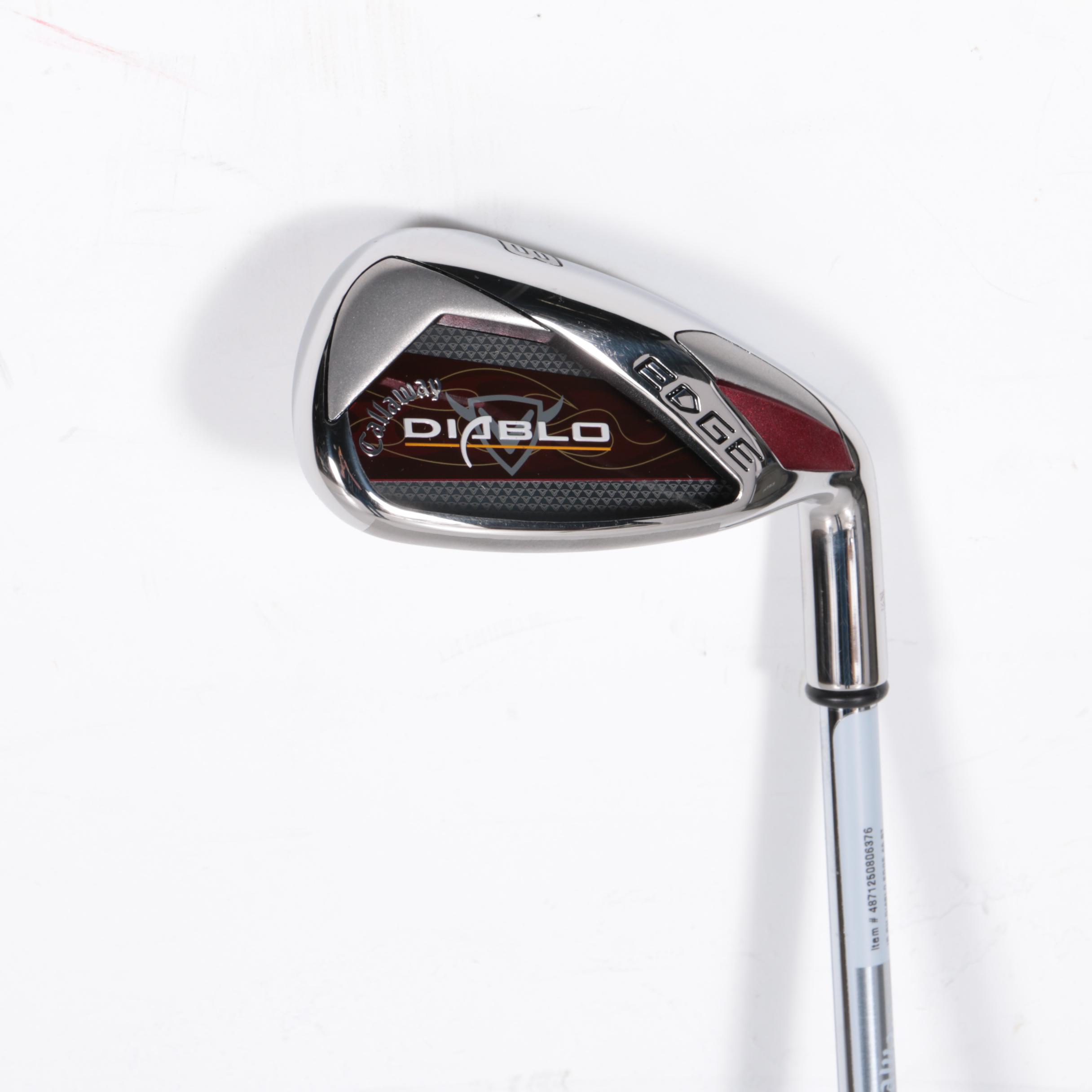 Set of Unused Callaway Diablo Golf Irons