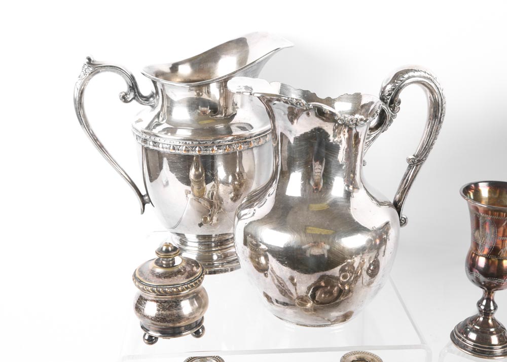 Silver Plate and Weighted Sterling Silver Collection