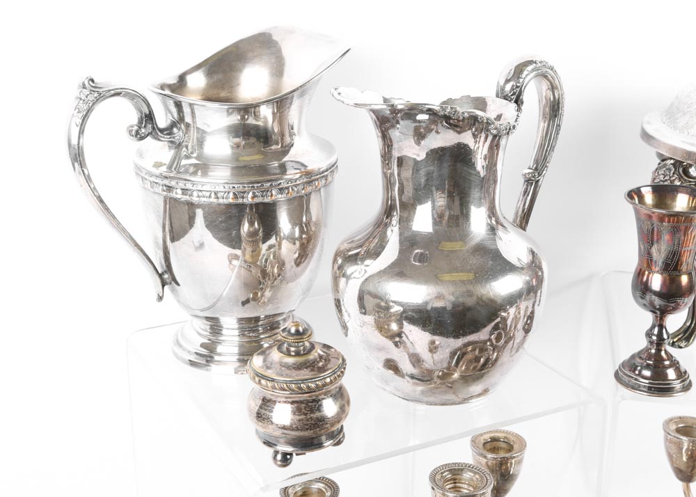 Silver Plate and Weighted Sterling Silver Collection
