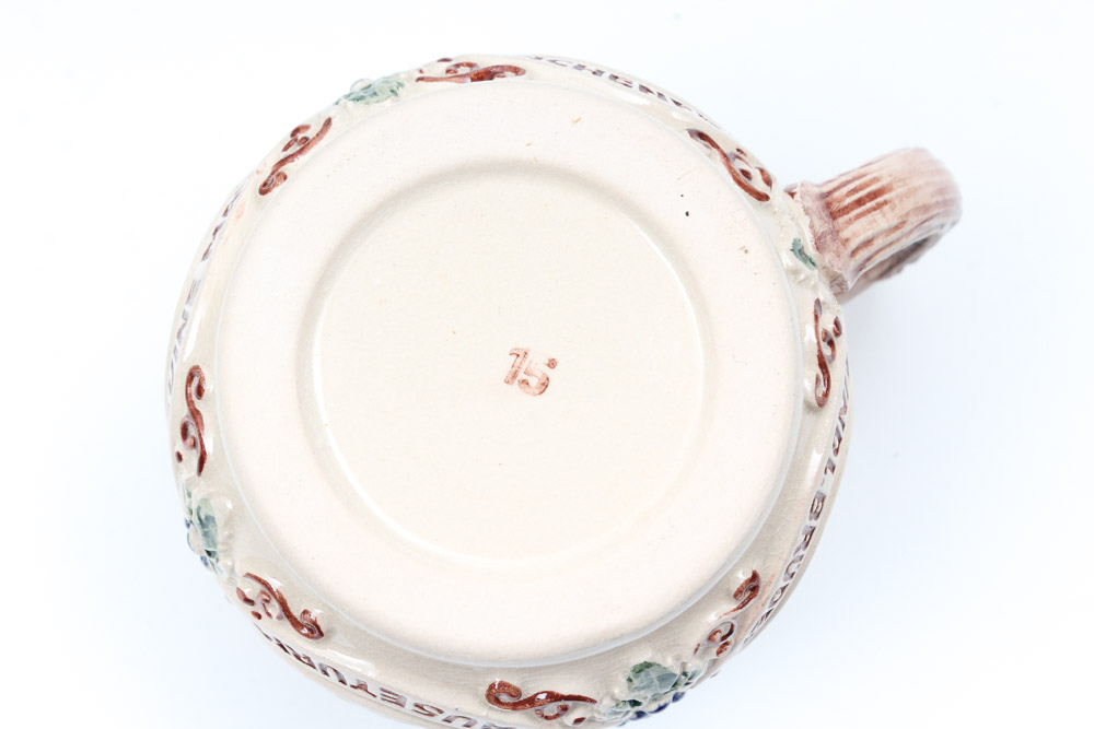 Vintage Gerz German Lidded Punch Bowl