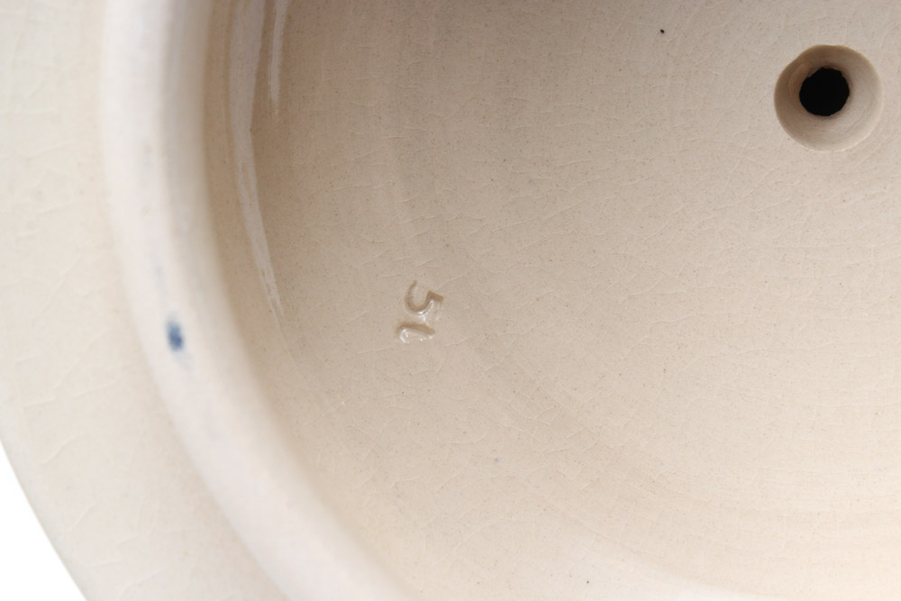 Vintage Gerz German Lidded Punch Bowl