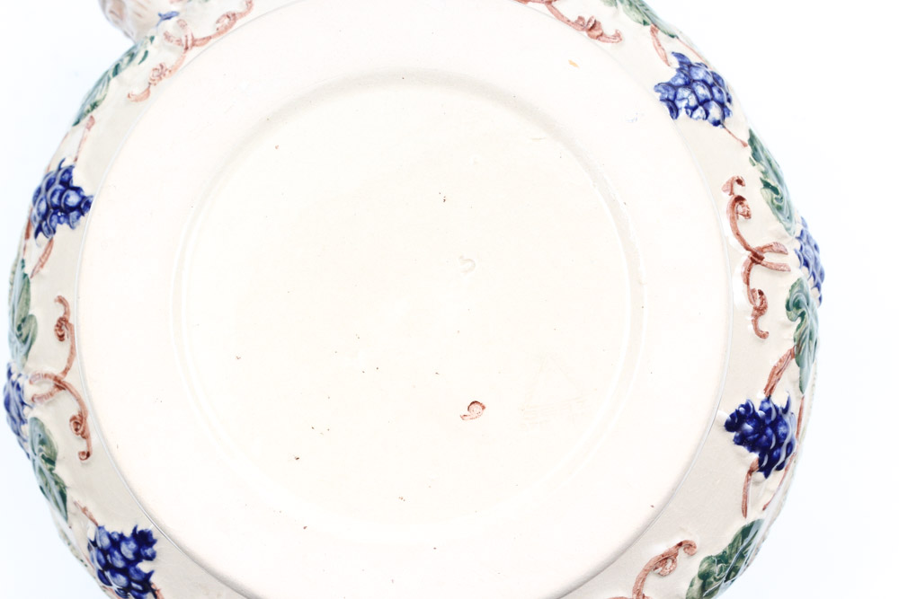 Vintage Gerz German Lidded Punch Bowl