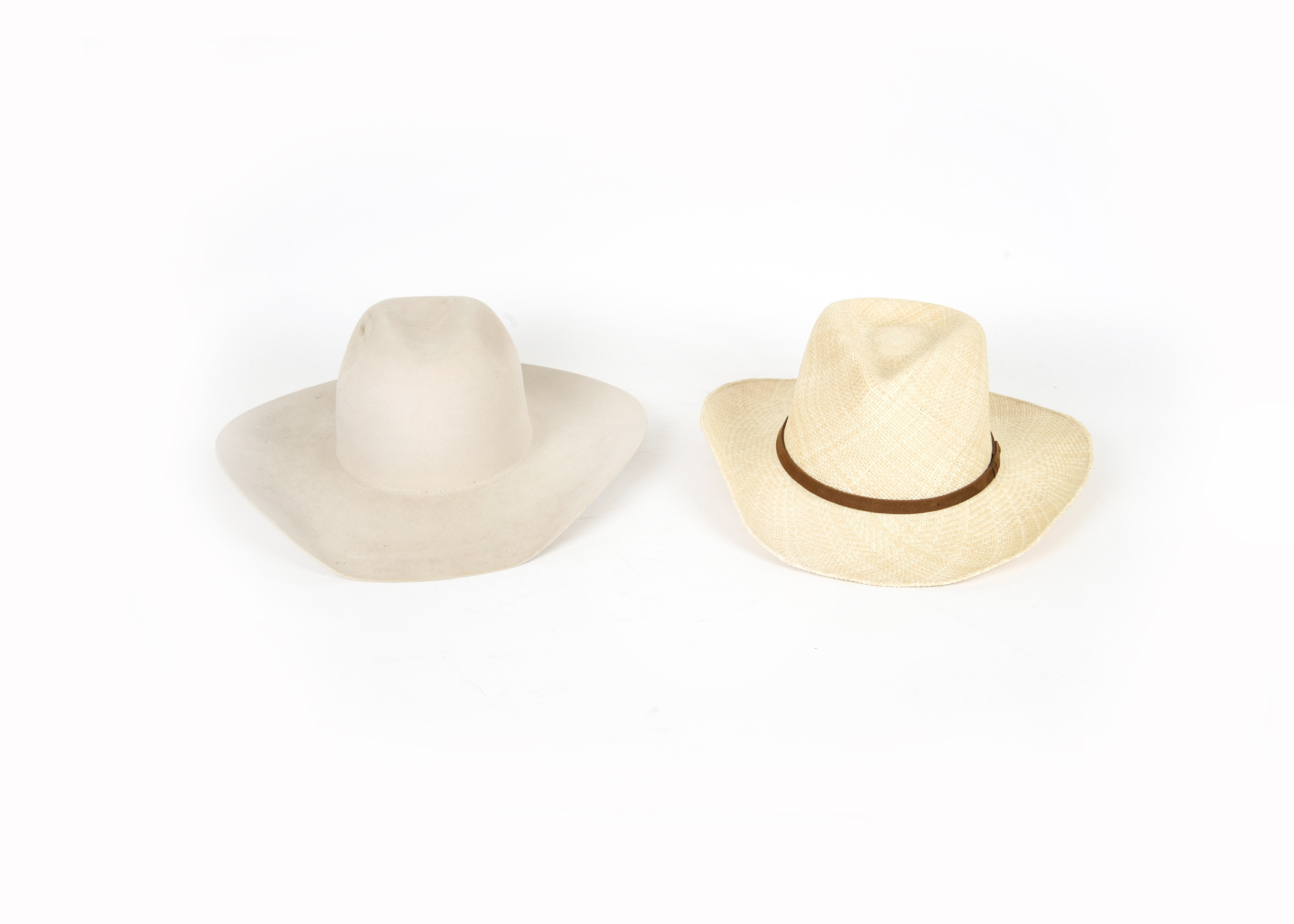 Pair of Cowboy Hats Including Bigalli Expedition