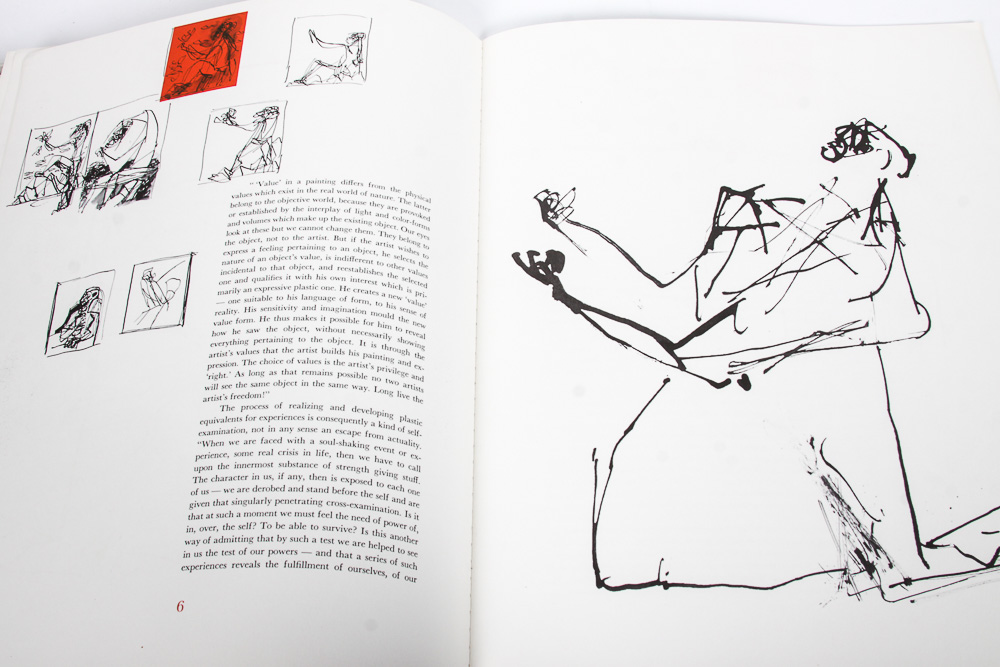 1956 First Edition "Abraham Rattner: Twenty-Four Plates" with Introduction by Allen S. Weller