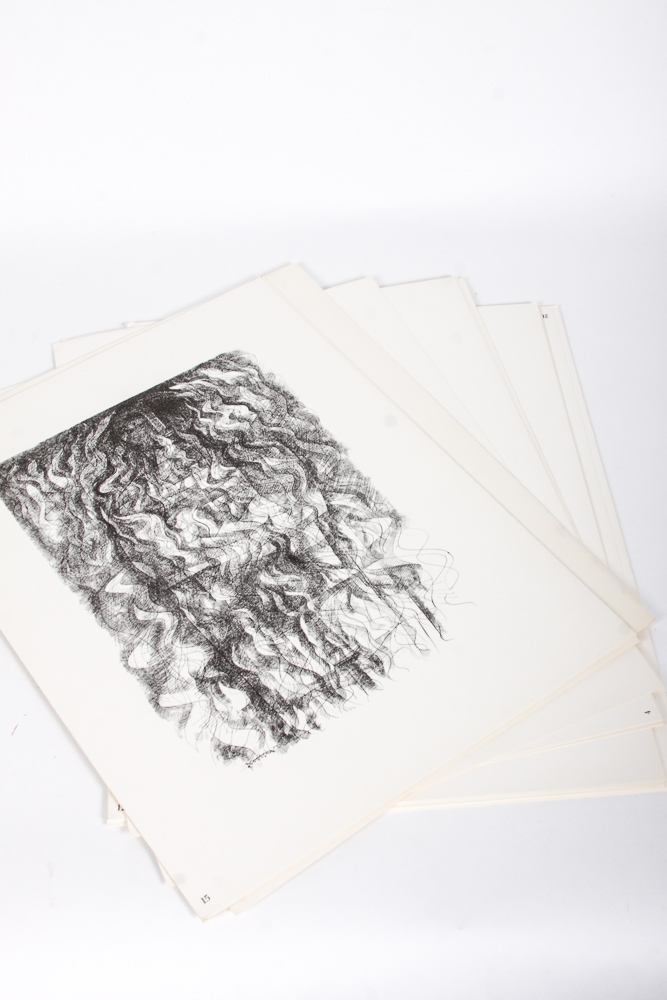 1956 First Edition "Abraham Rattner: Twenty-Four Plates" with Introduction by Allen S. Weller