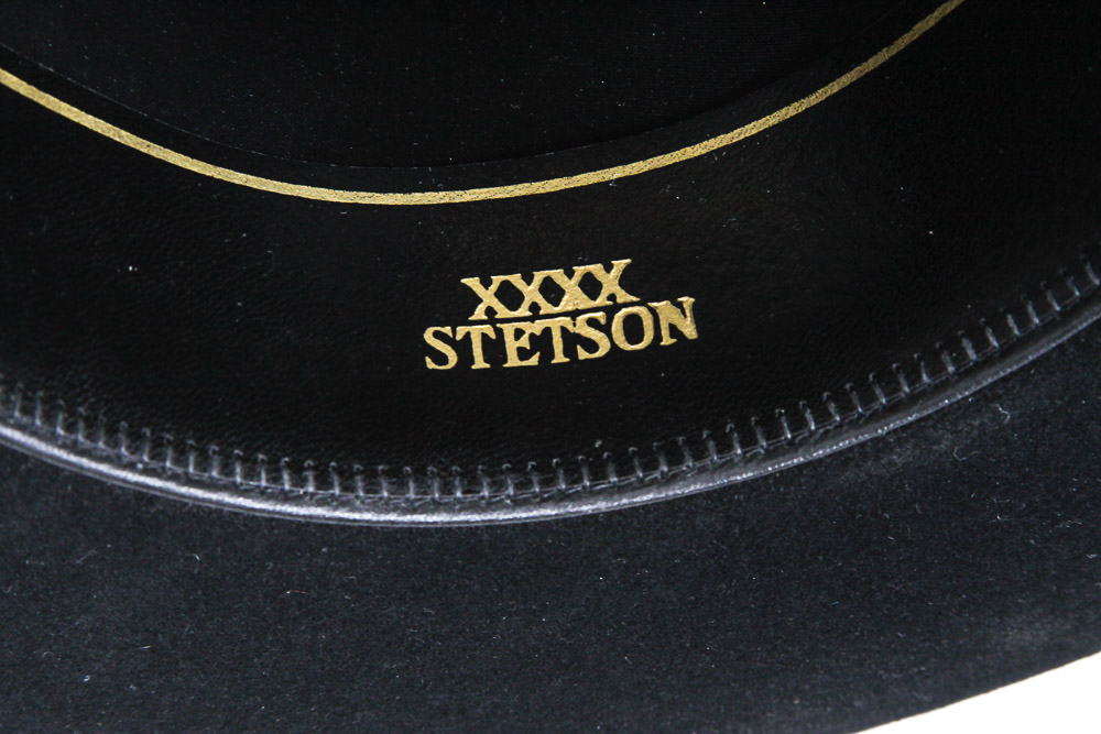 John B. Stetson Hats Including "The Gun Club" and a Woven Straw Boater