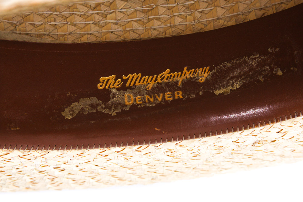 John B. Stetson Hats Including "The Gun Club" and a Woven Straw Boater