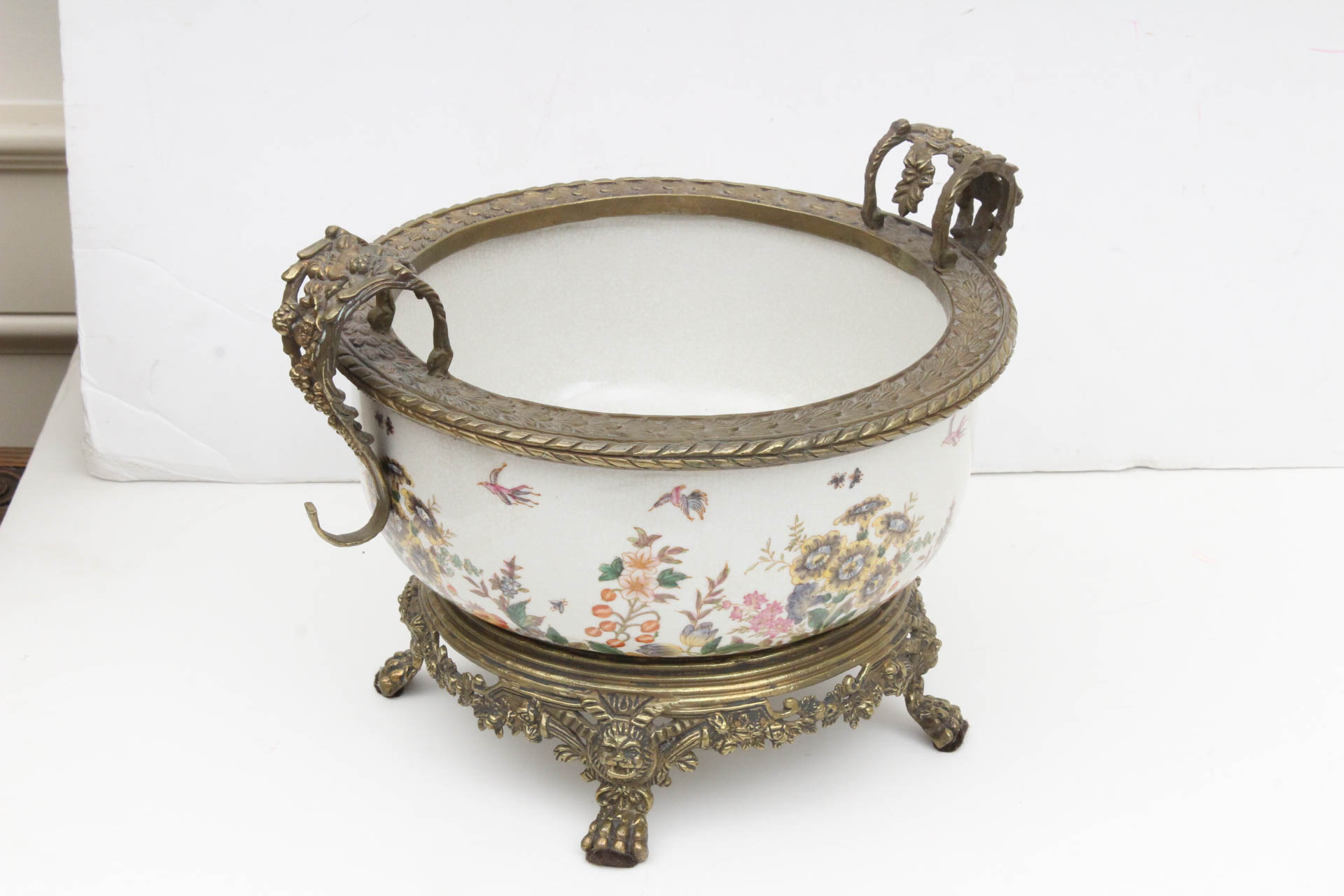 Hua Rong Tang Chinese Porcelain and Brass Decorative Vessels