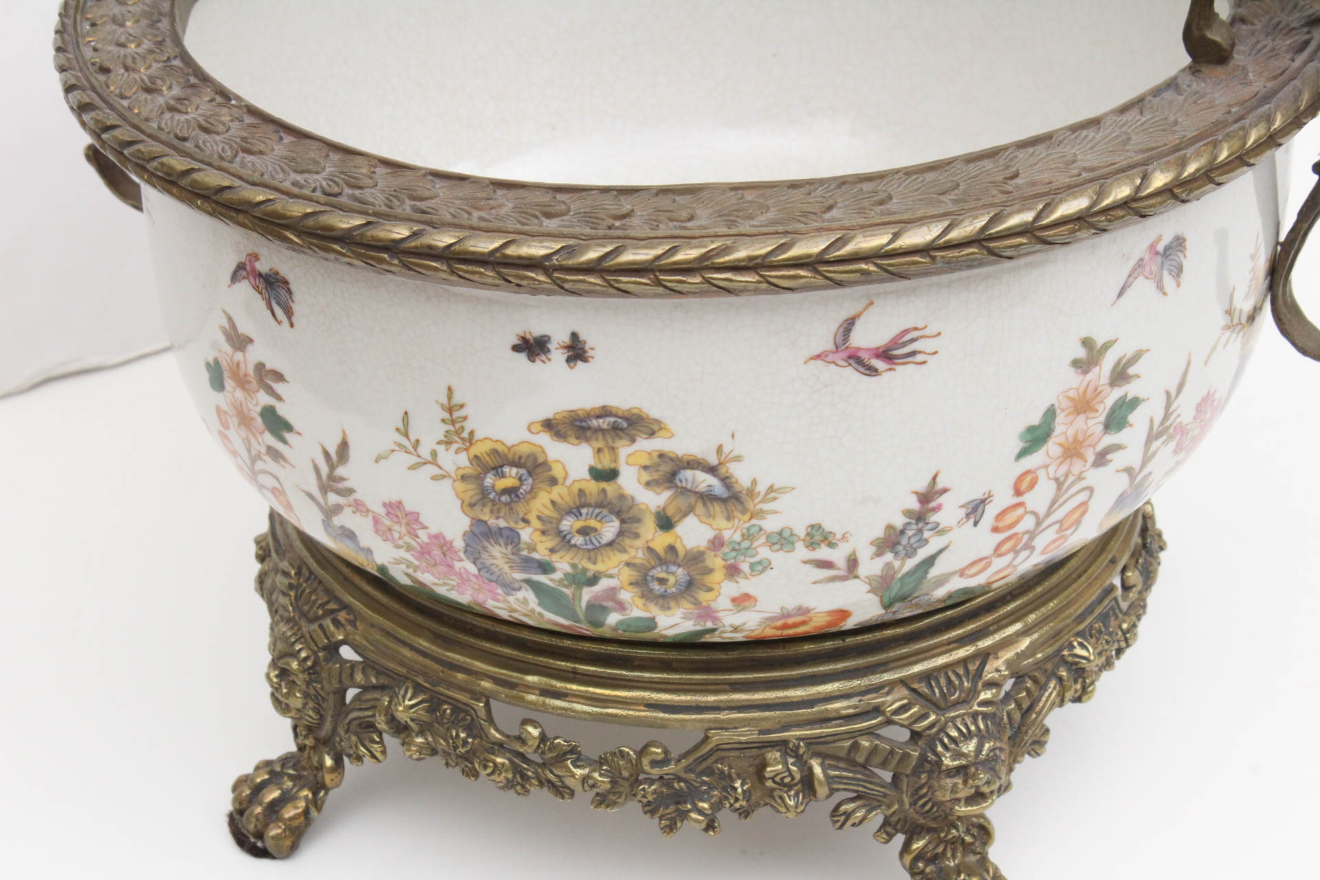 Hua Rong Tang Chinese Porcelain and Brass Decorative Vessels