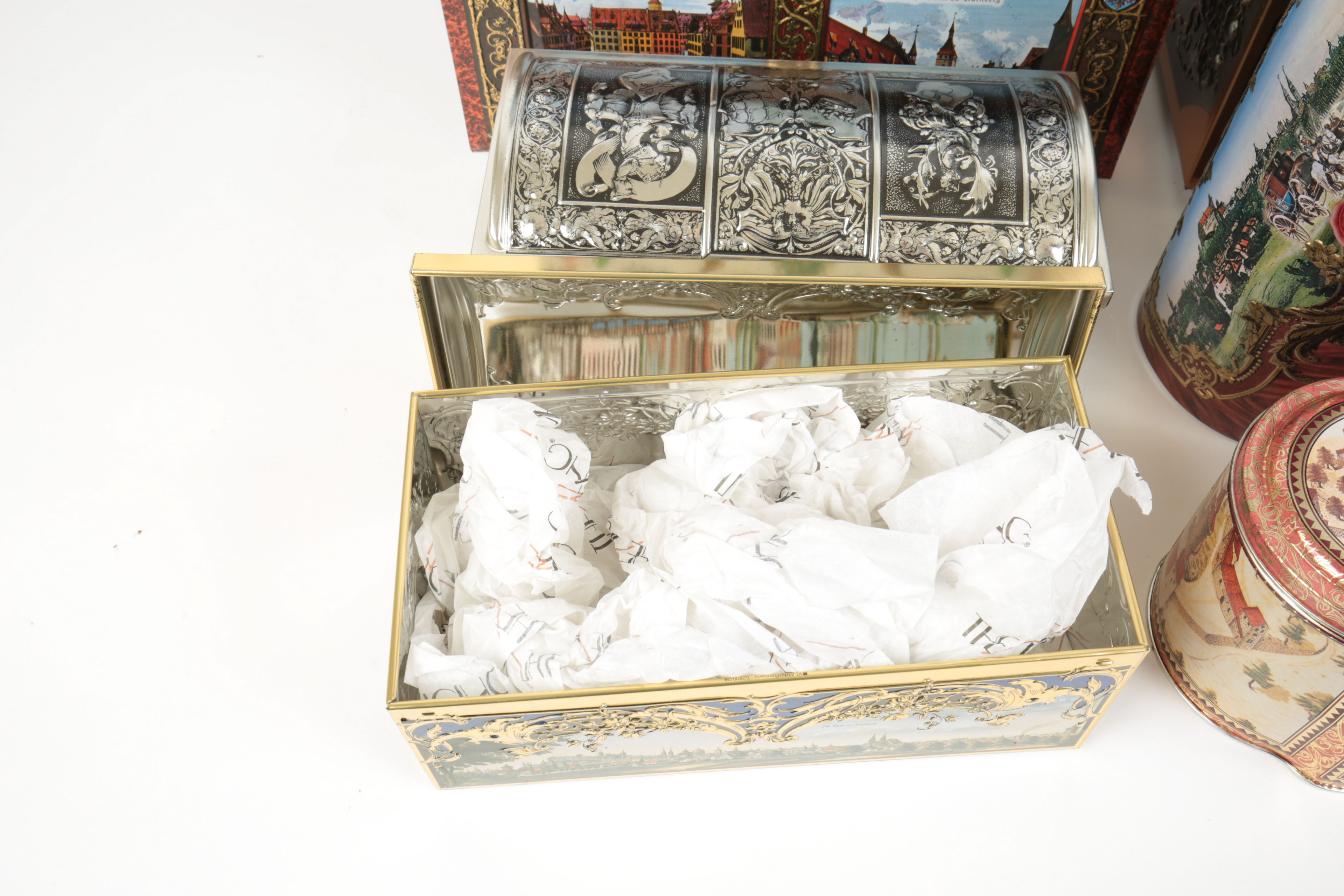 German Tin Container Collection