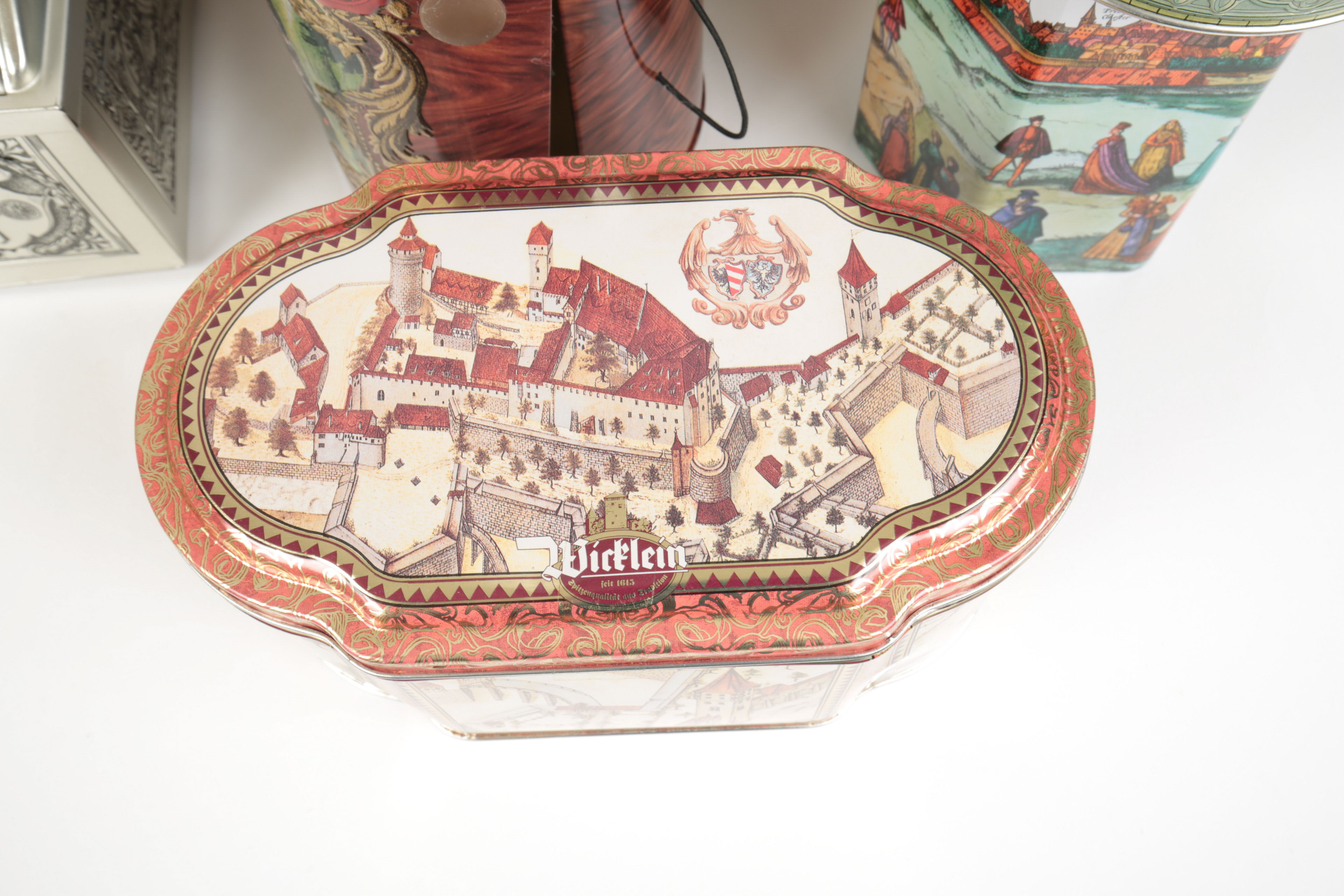 German Tin Container Collection