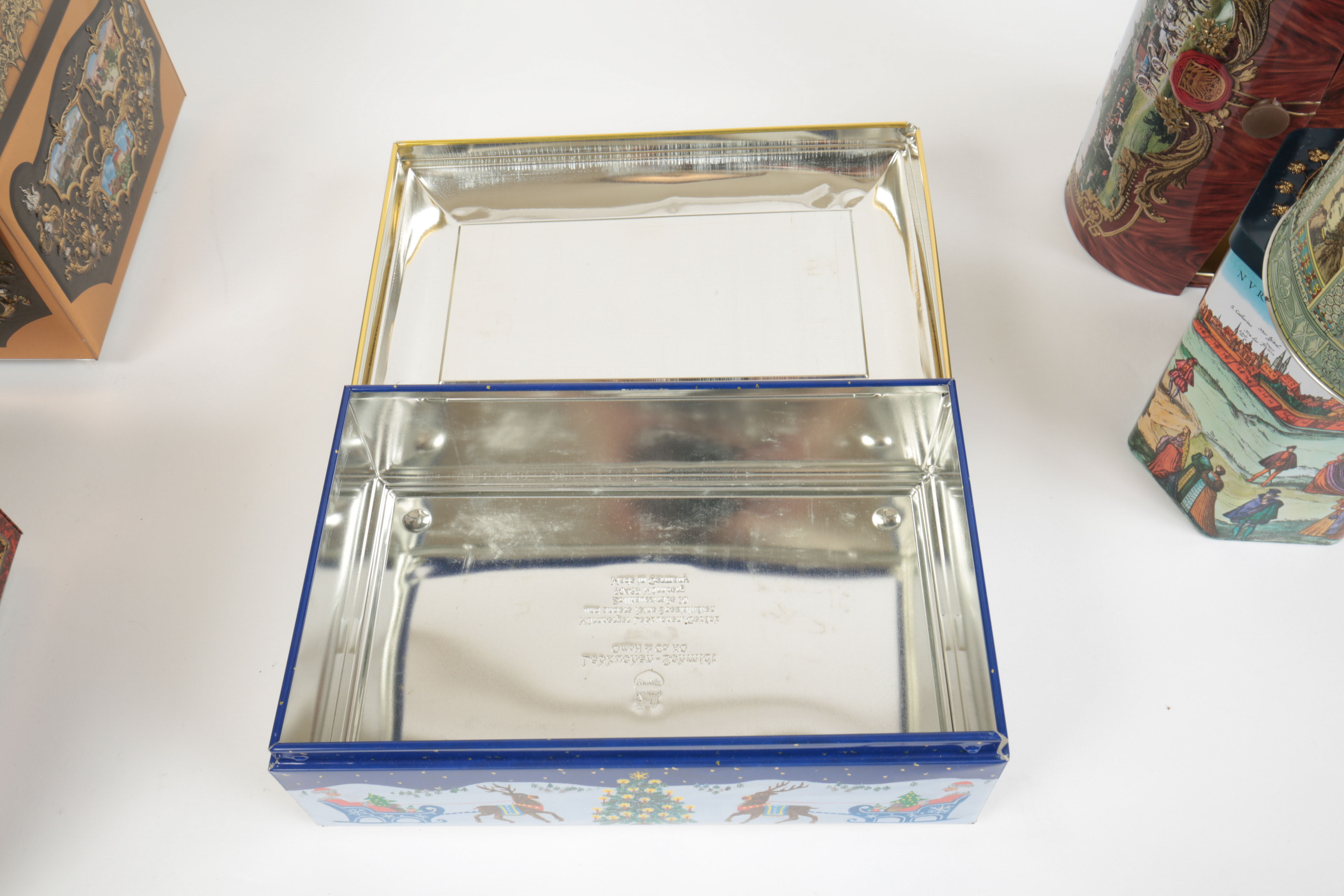 German Tin Container Collection
