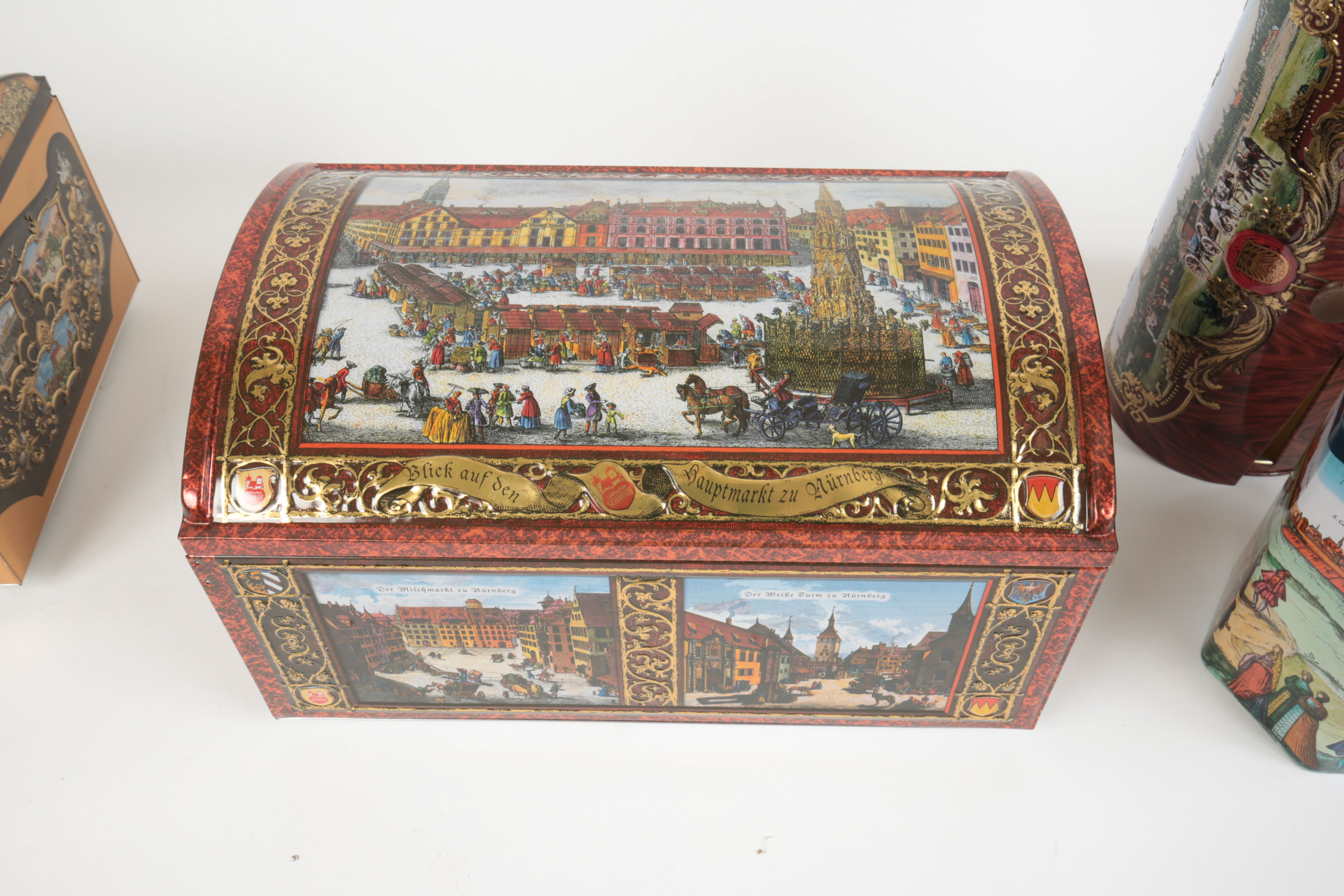 German Tin Container Collection