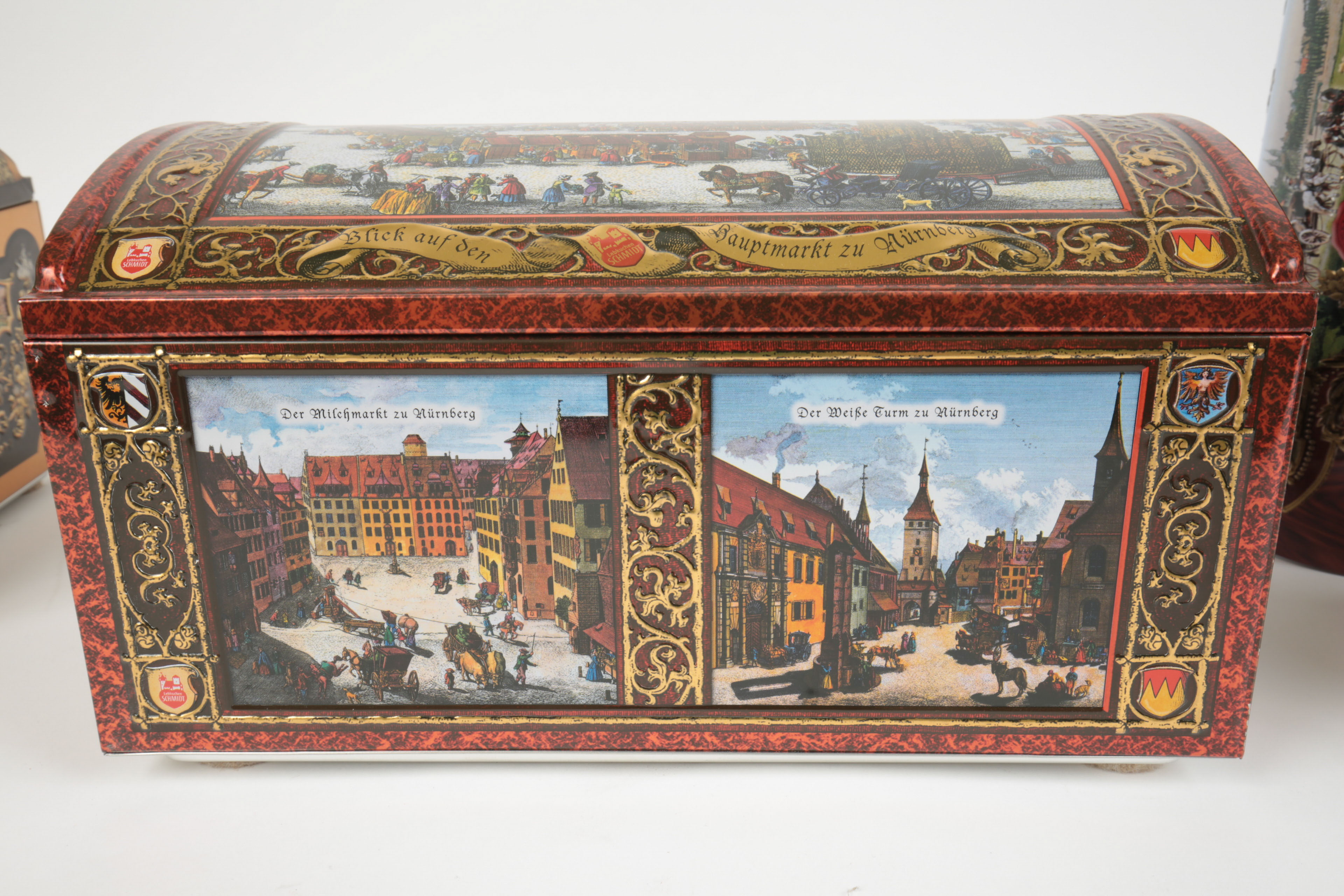 German Tin Container Collection