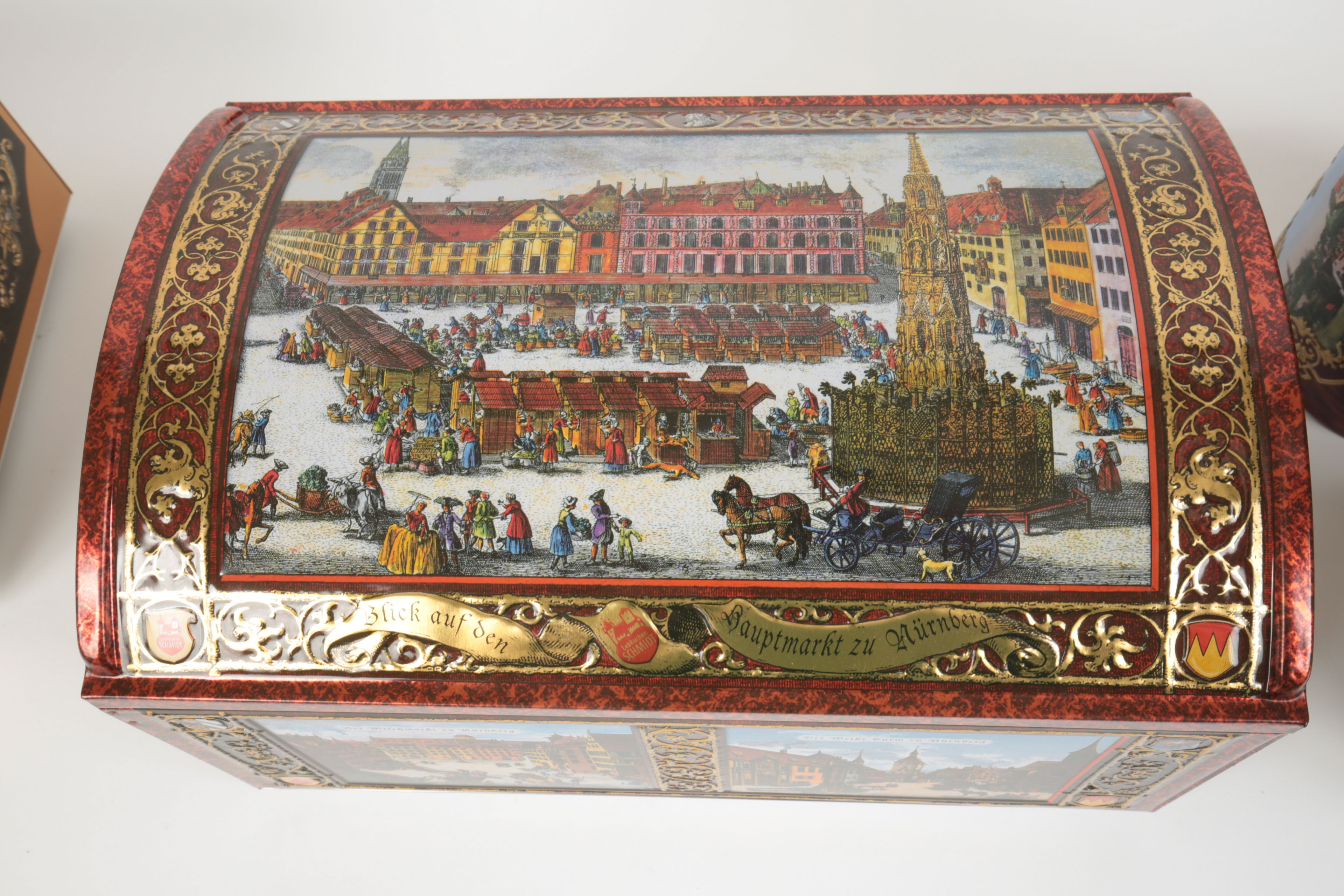 German Tin Container Collection