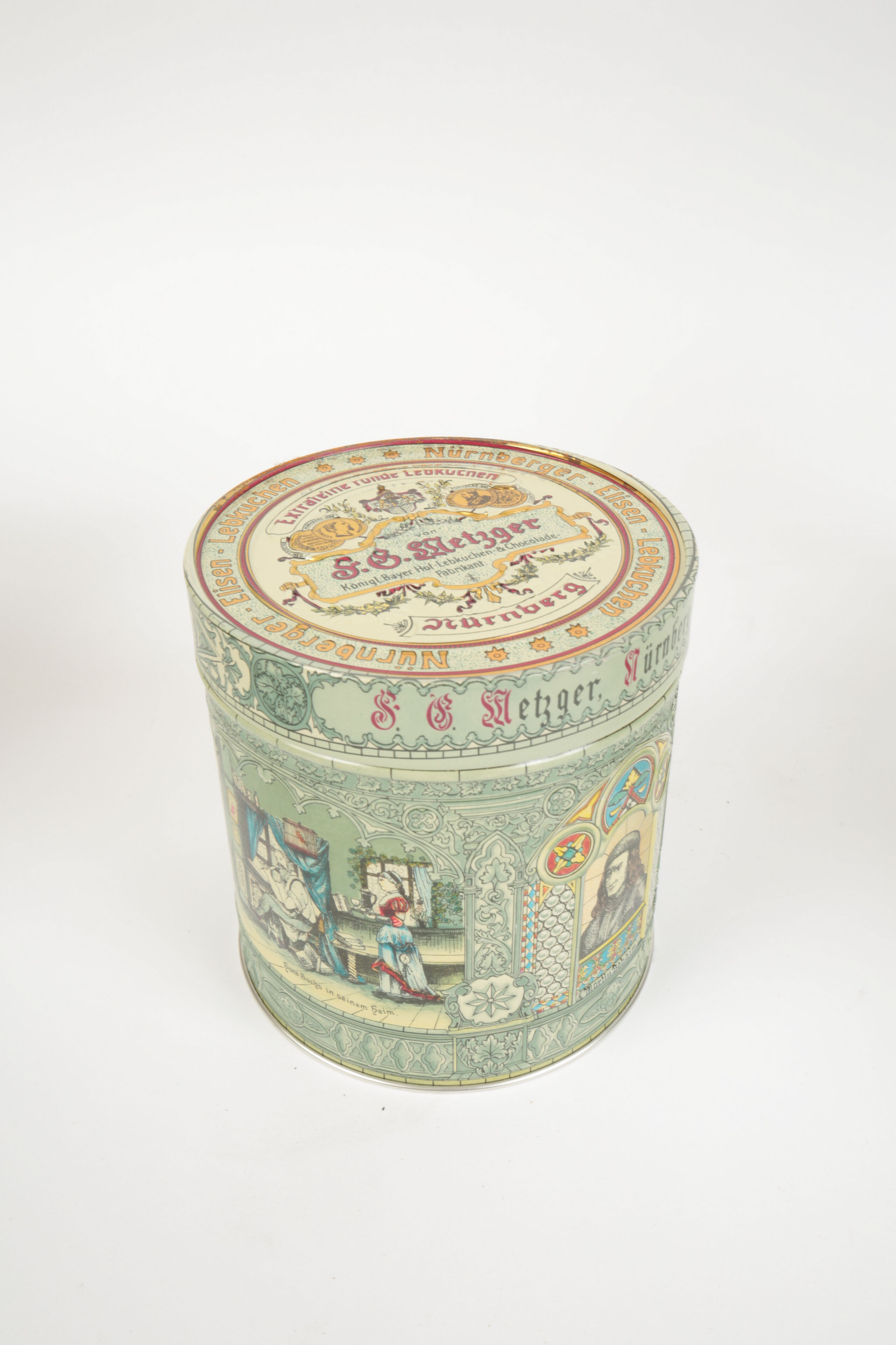 German Tin Container Collection