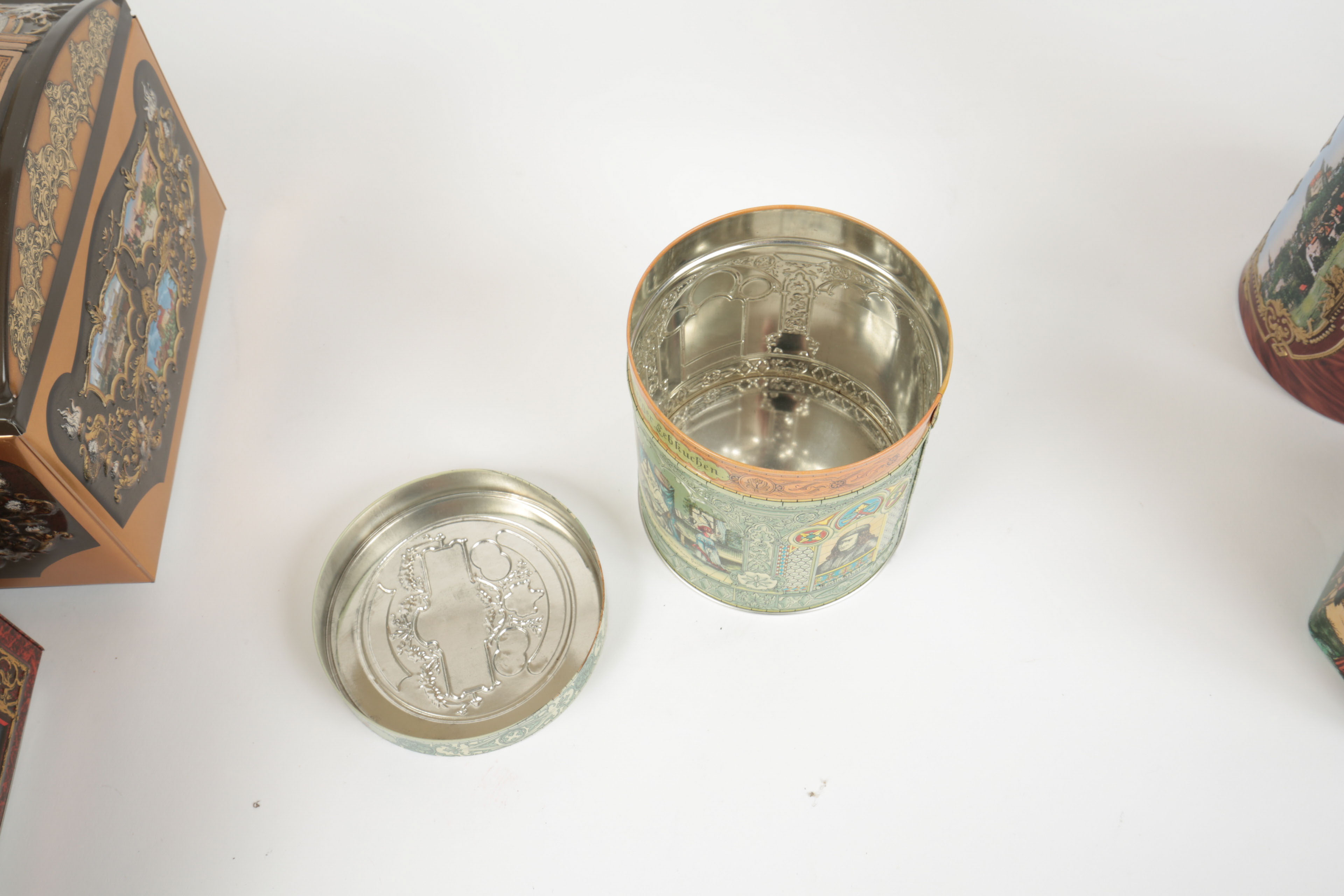 German Tin Container Collection