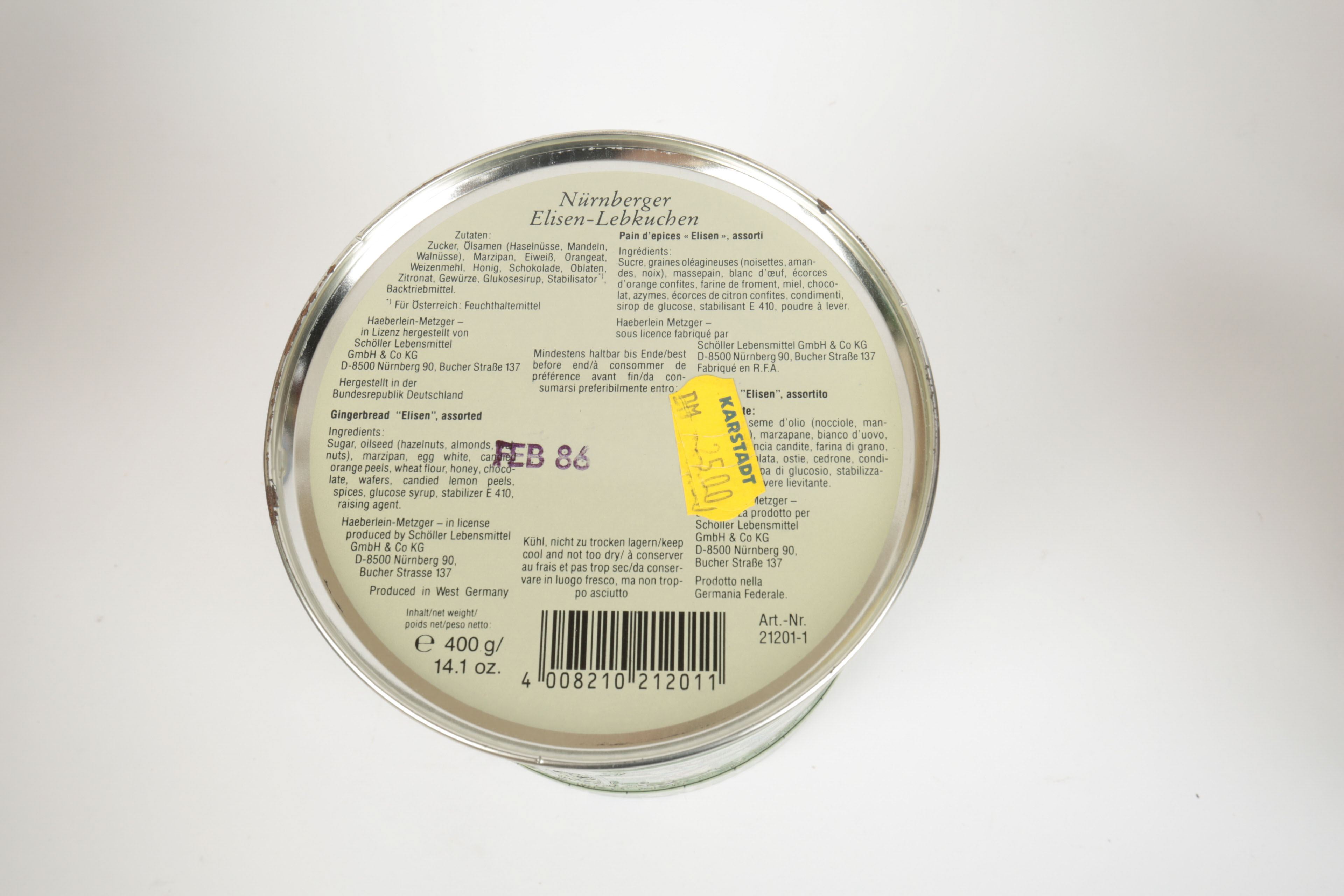 German Tin Container Collection