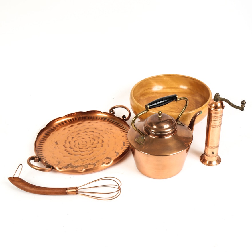 Copper Kitchen Ware