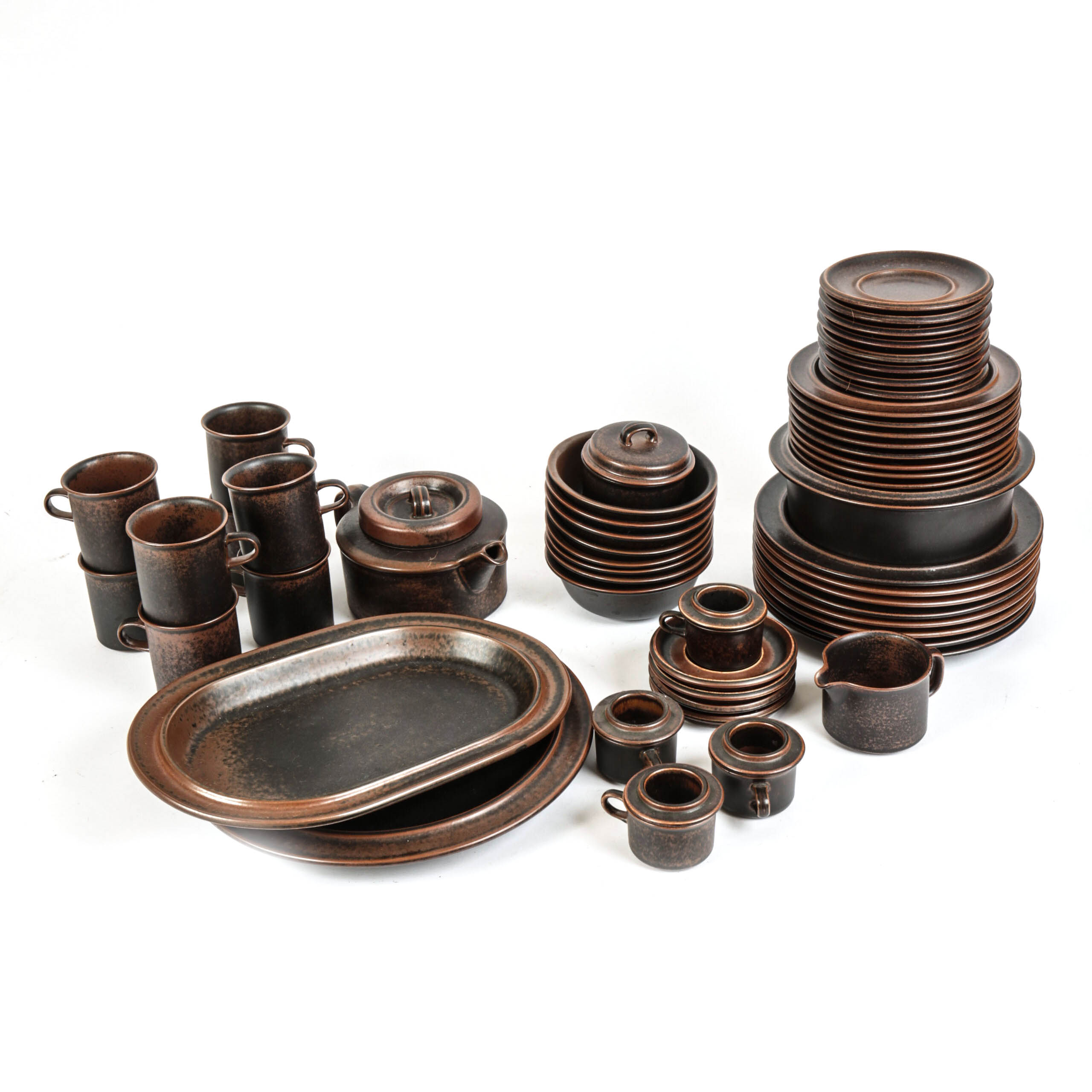 1960s Arabia Finish "Ruska" Stoneware