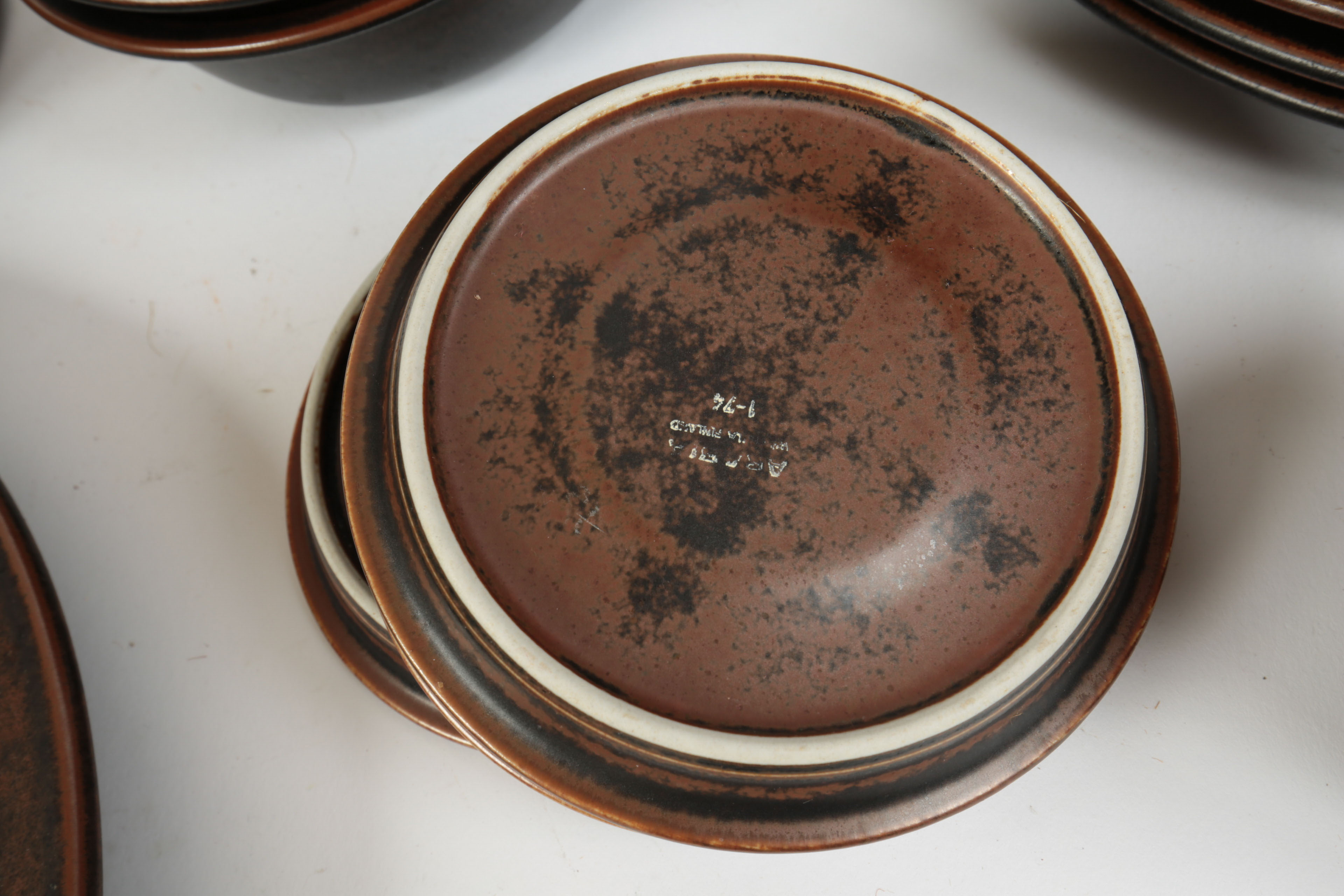 1960s Arabia Finish "Ruska" Stoneware