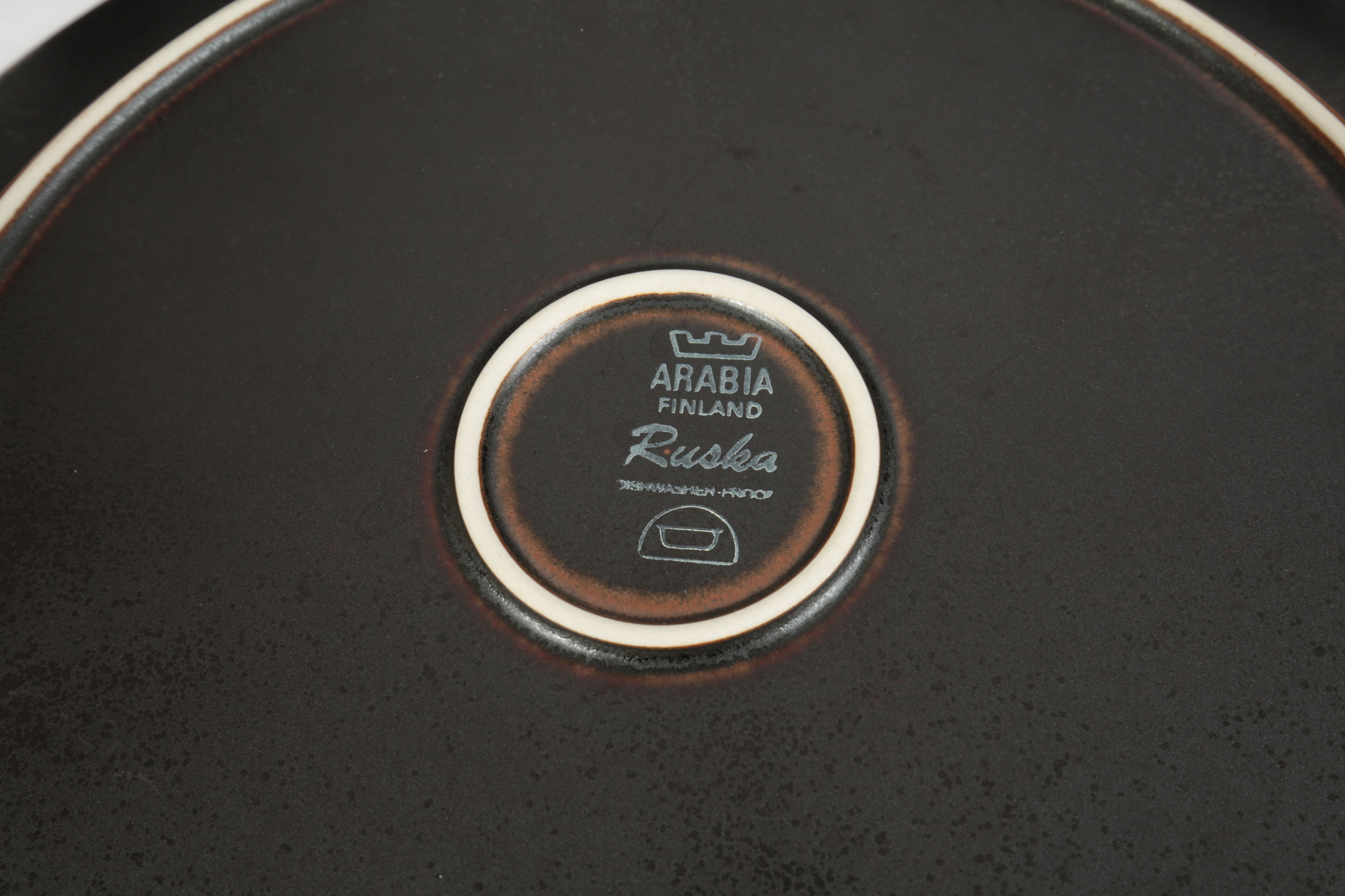 1960s Arabia Finish "Ruska" Stoneware