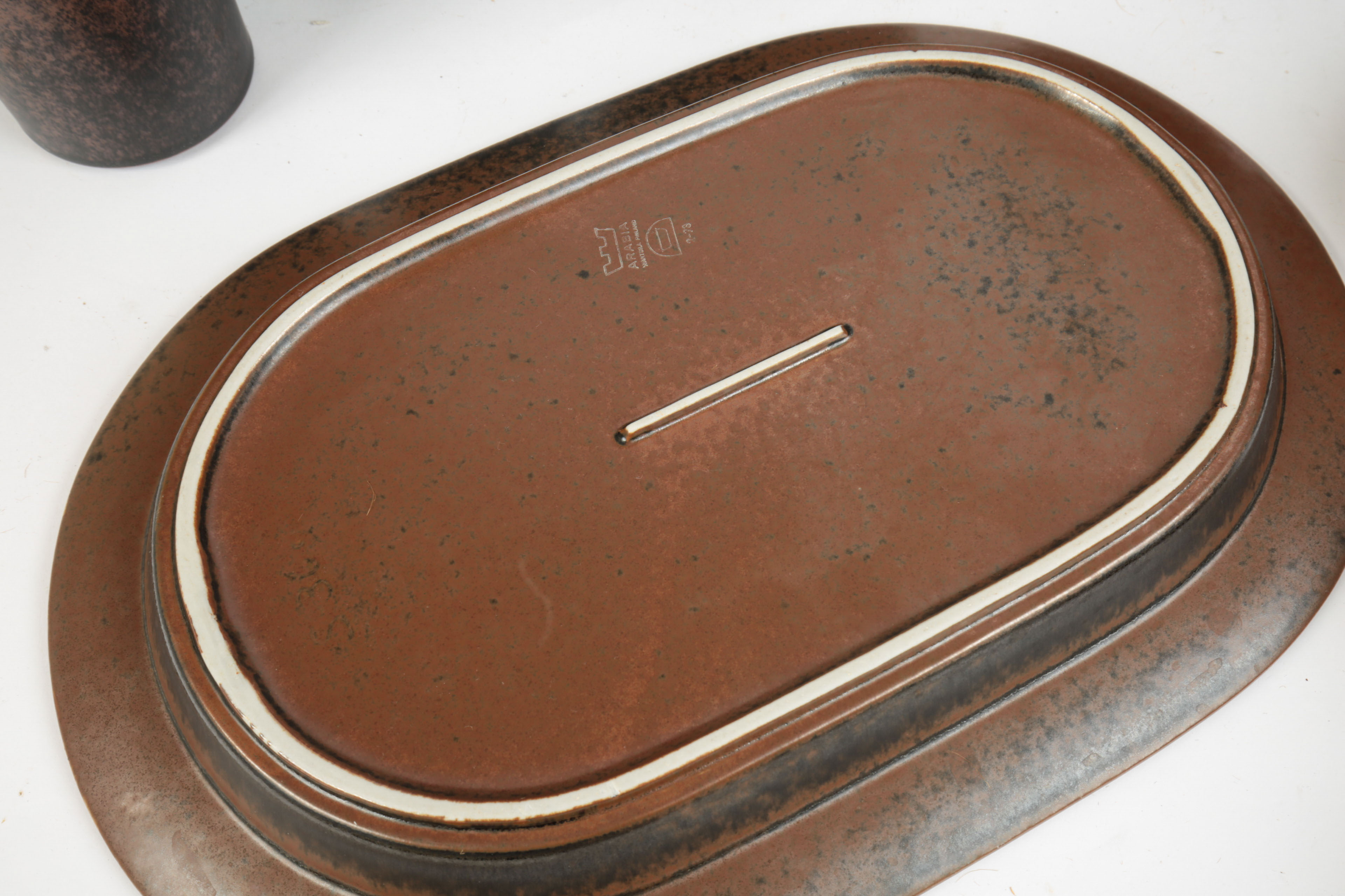 1960s Arabia Finish "Ruska" Stoneware