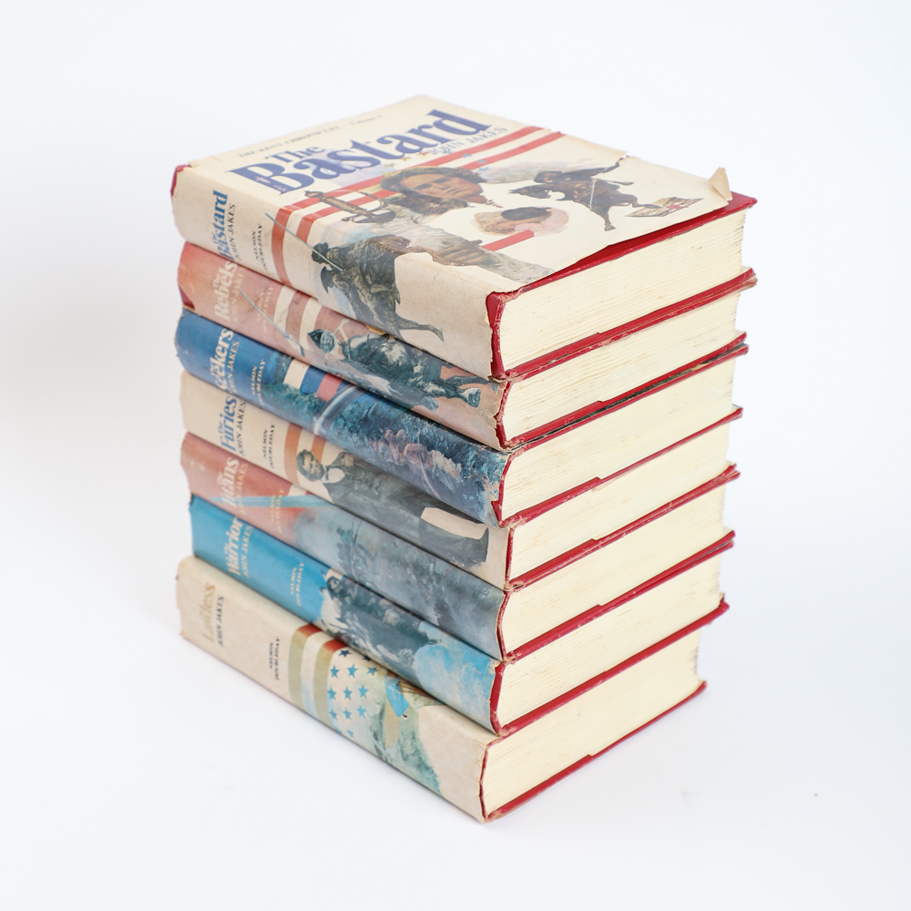 Seven "Kent Family Chronicles" Books by John Jakes