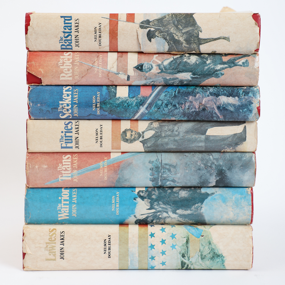 Seven "Kent Family Chronicles" Books by John Jakes