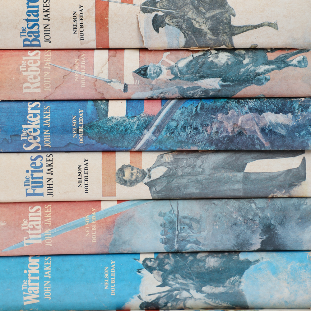 Seven "Kent Family Chronicles" Books by John Jakes