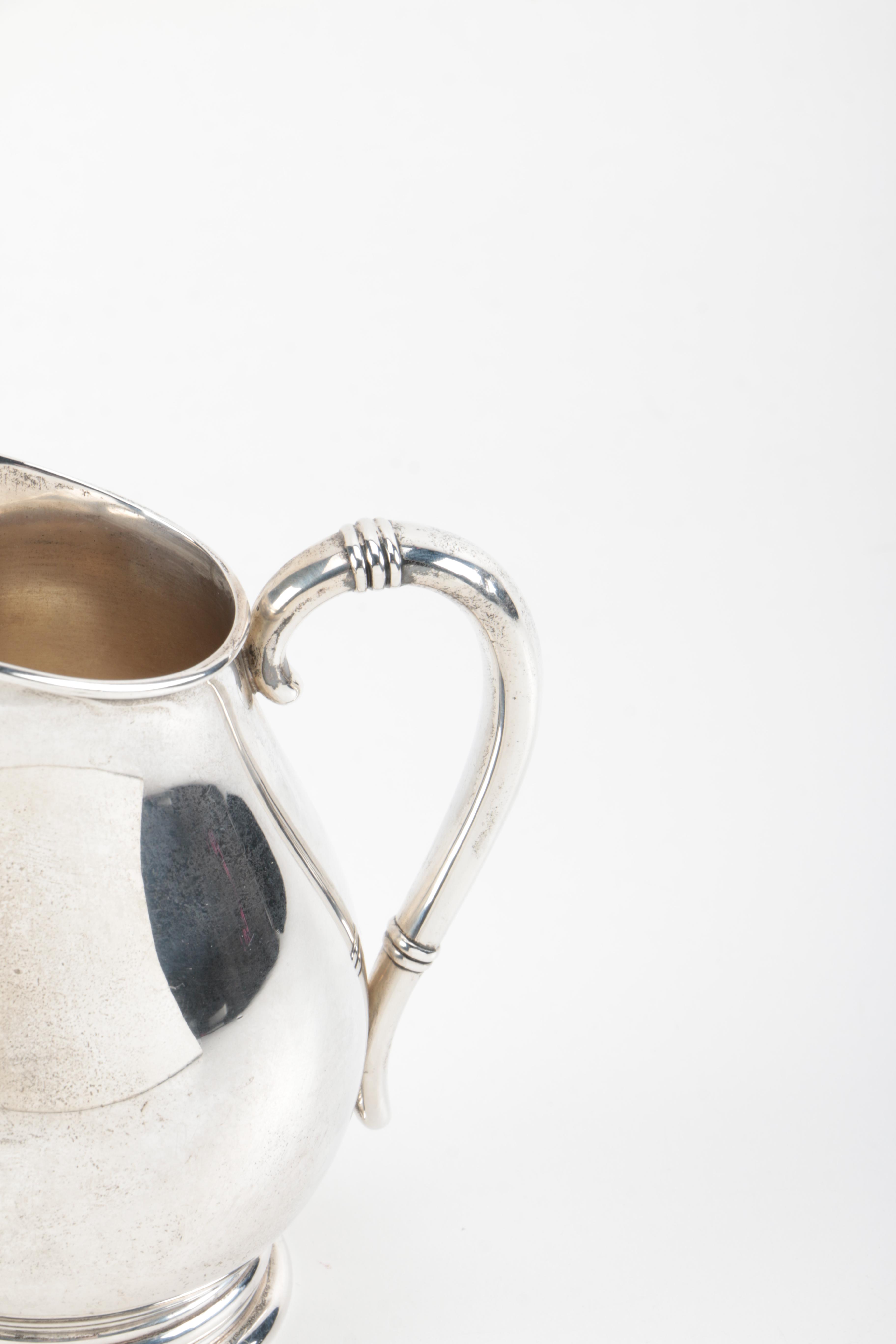 International Silver Co. "Royal Danish" Sterling Silver Pitcher