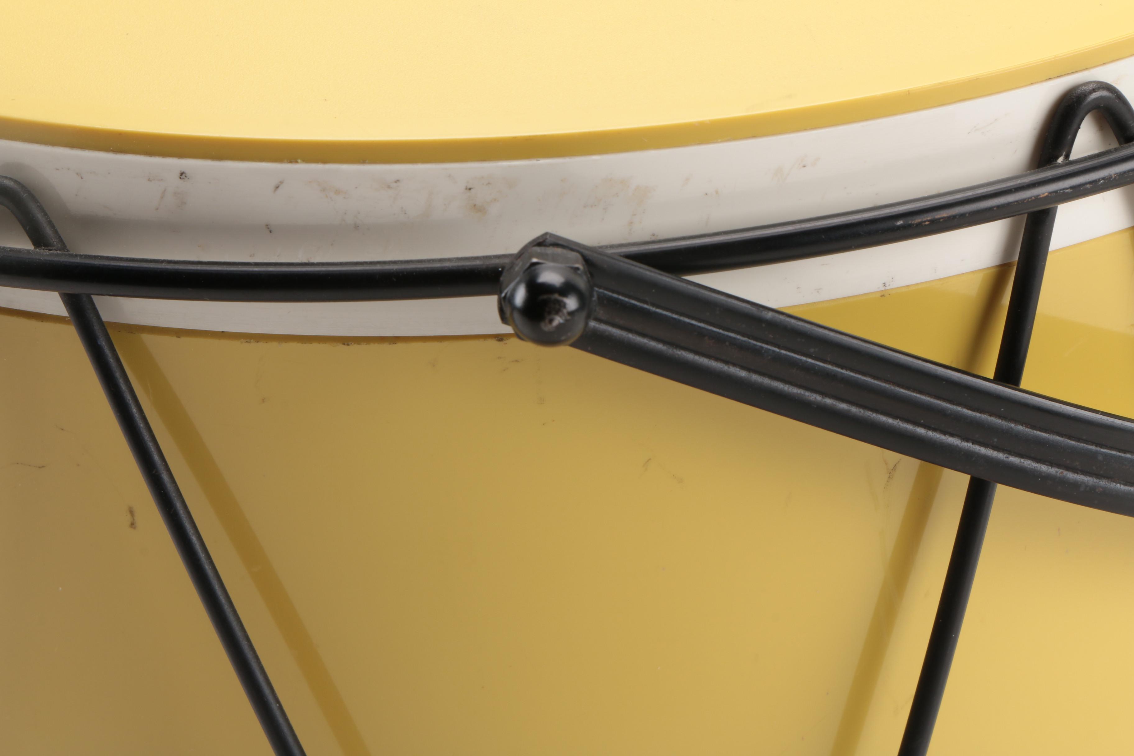 Mid Century Modern Thermos Insulated Ice Bucket with Carrier