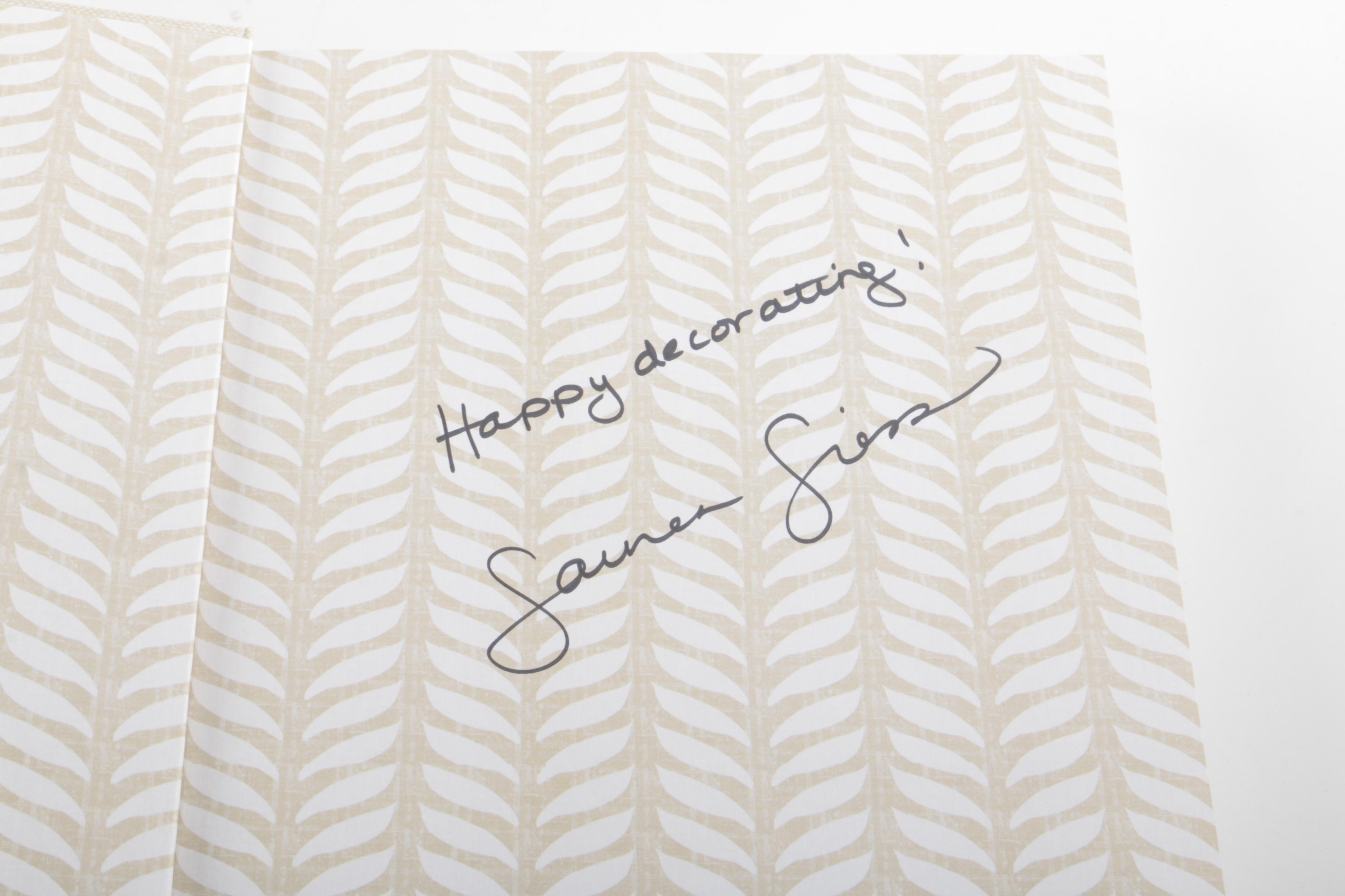 2015 Signed First Edition Copy of "Habitat: The Field Guide to Decorating" by Lauren Liess