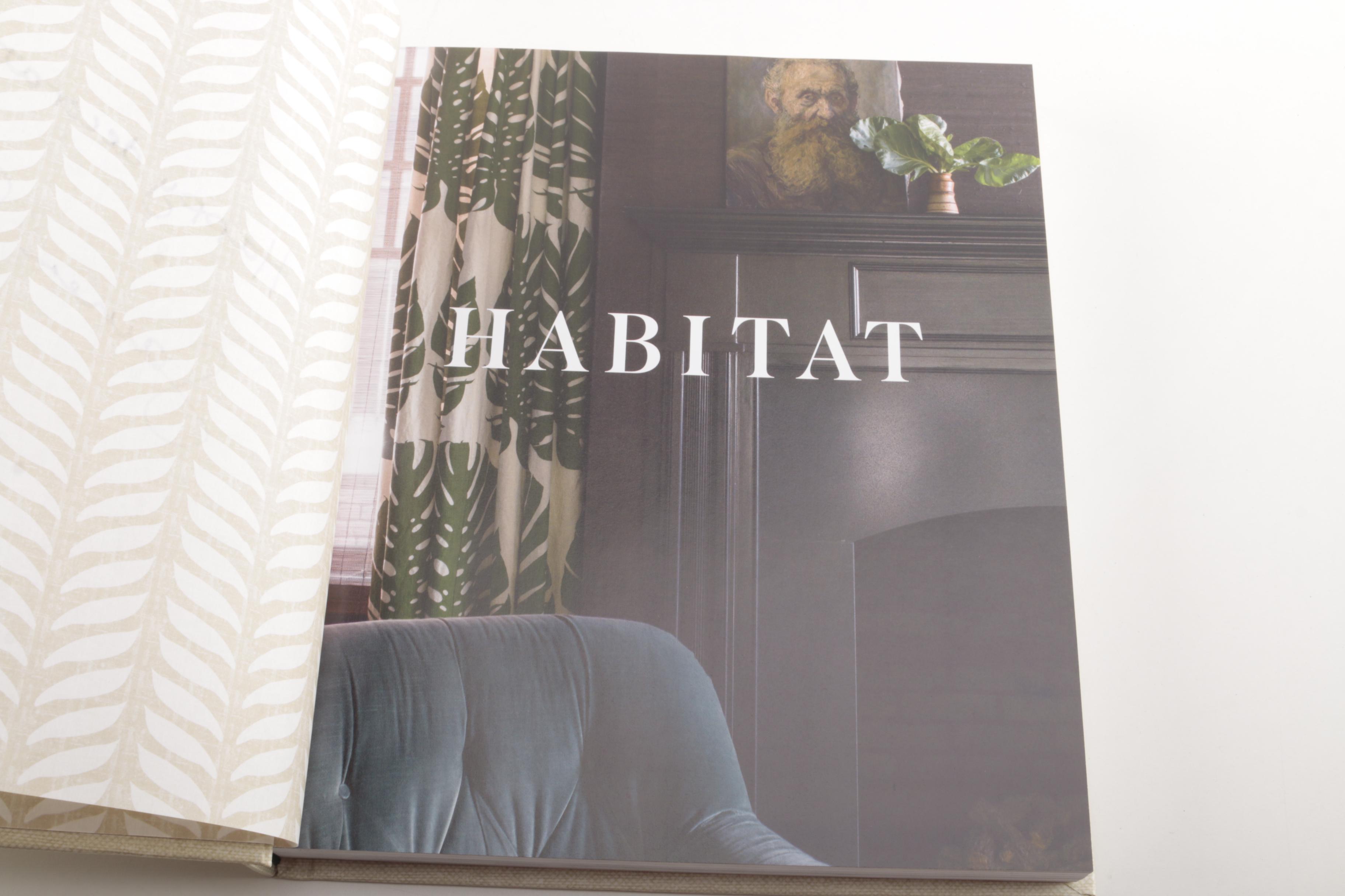 2015 Signed First Edition Copy of "Habitat: The Field Guide to Decorating" by Lauren Liess