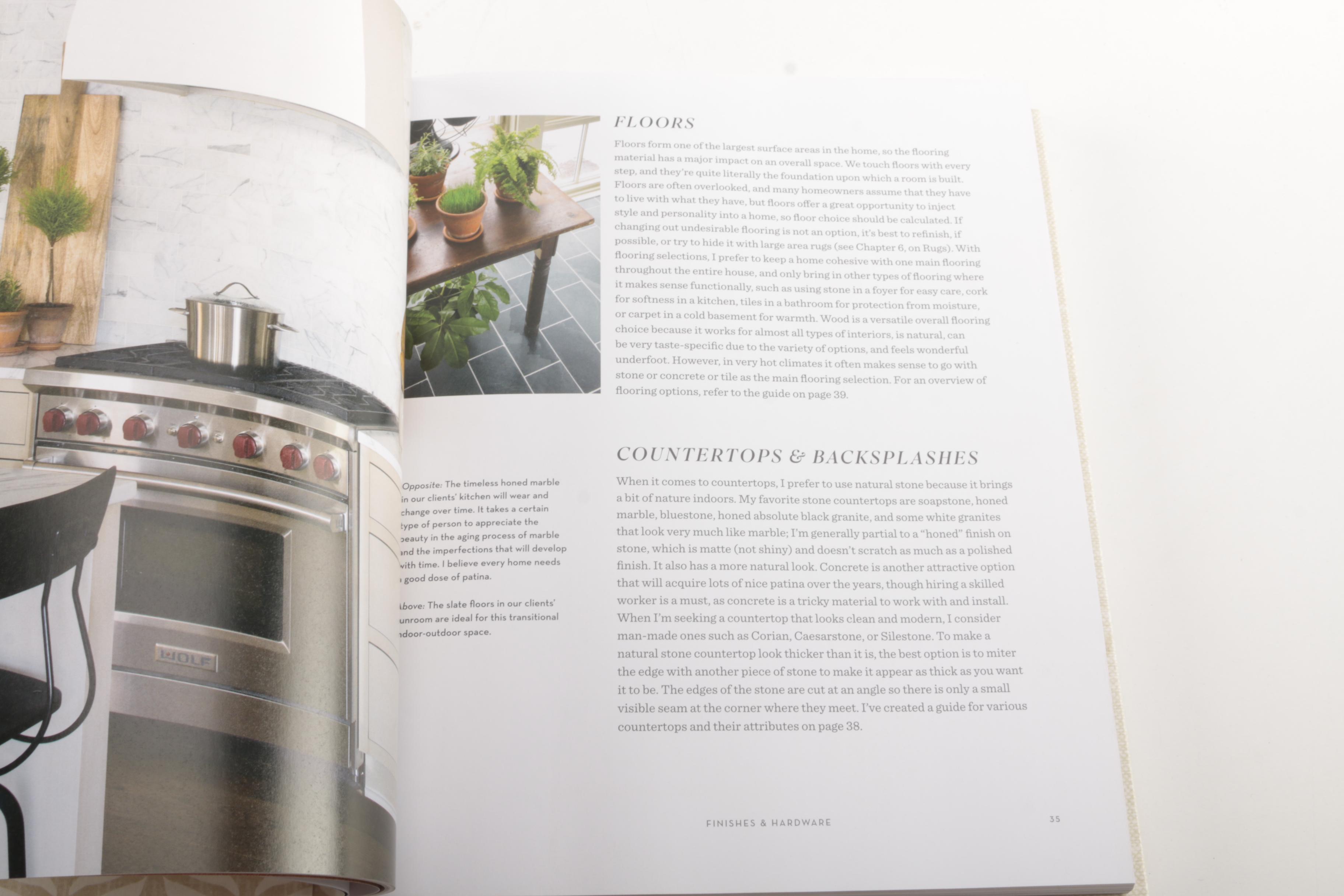 2015 Signed First Edition Copy of "Habitat: The Field Guide to Decorating" by Lauren Liess