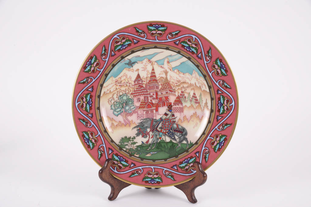Collection of Heinrich Germany Villeroy & Boch Russian Fairy Tale Decorative Plates