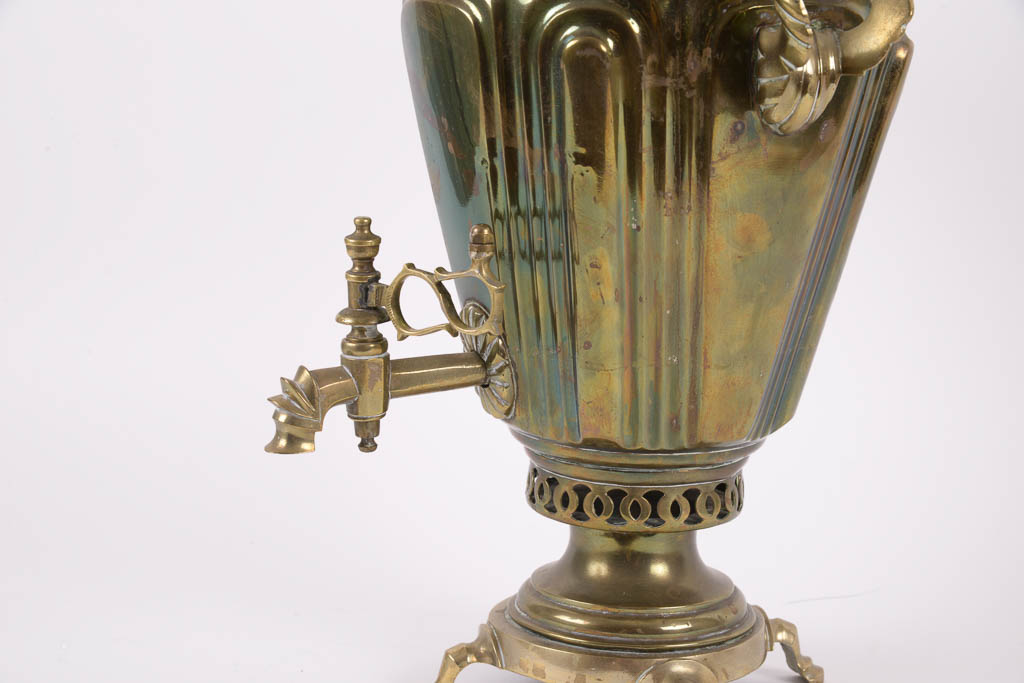 Antique Russian Brass Samovar