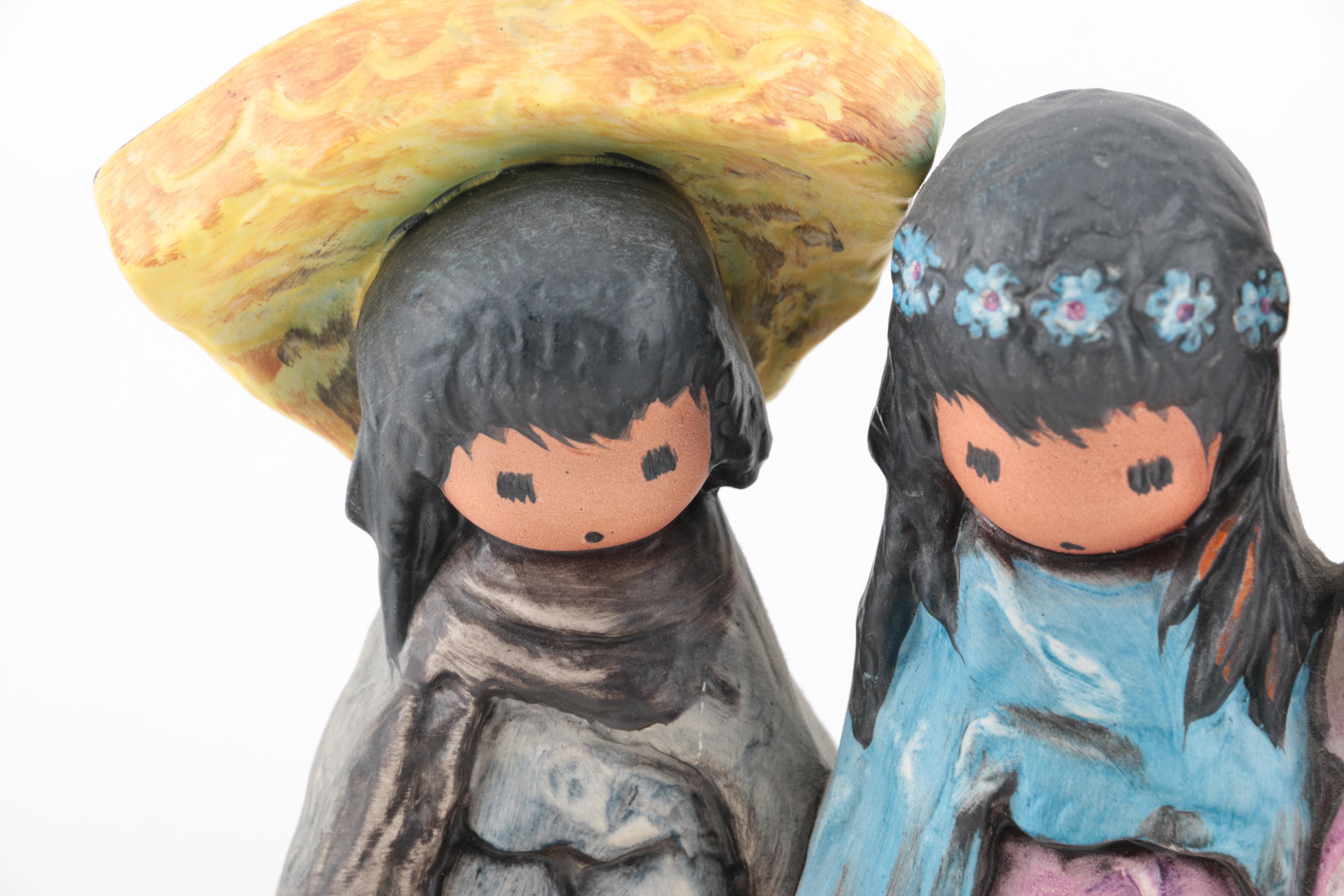 Goebel DeGrazia Porcelain Nativity Figures