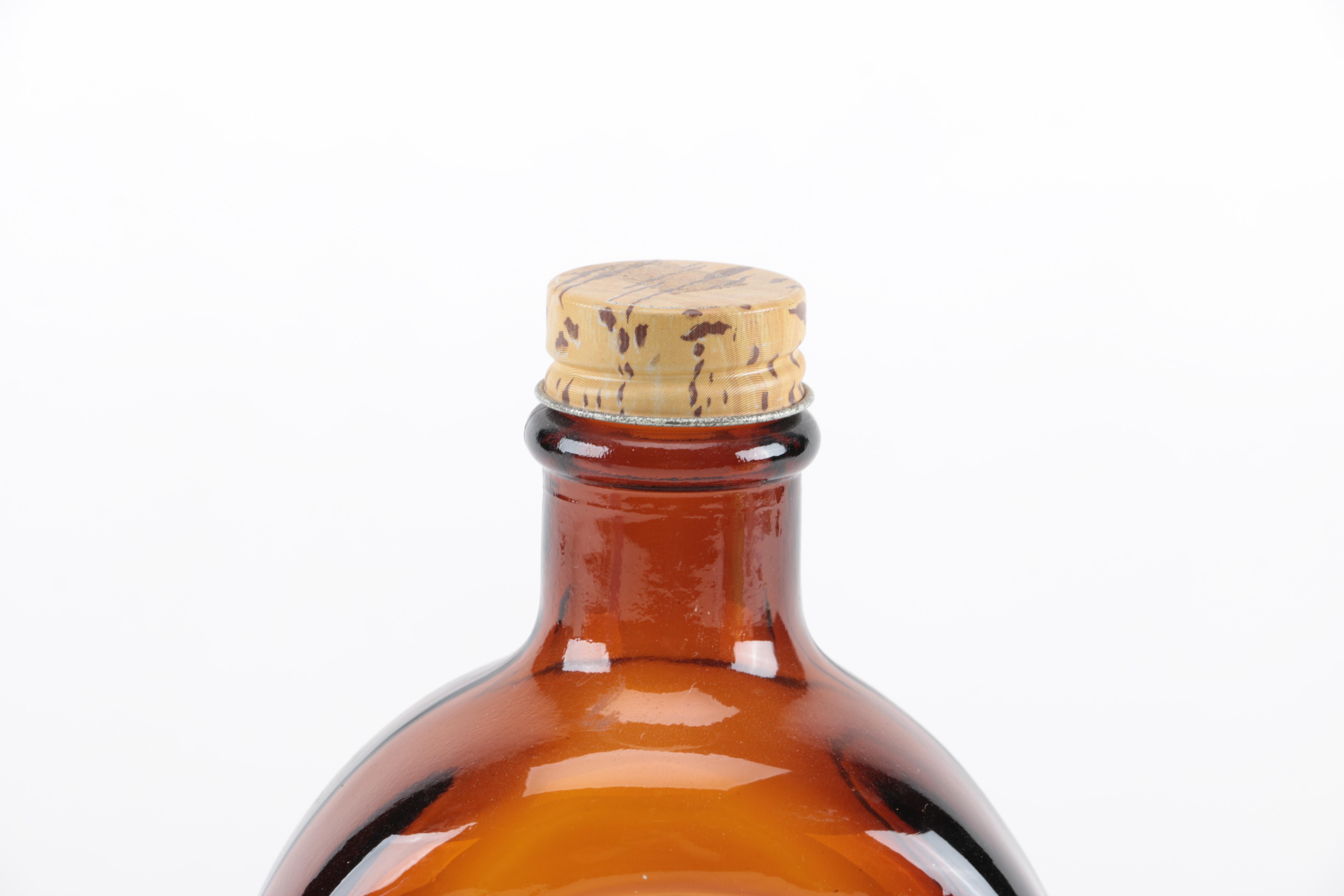 Embossed Glass Bottles