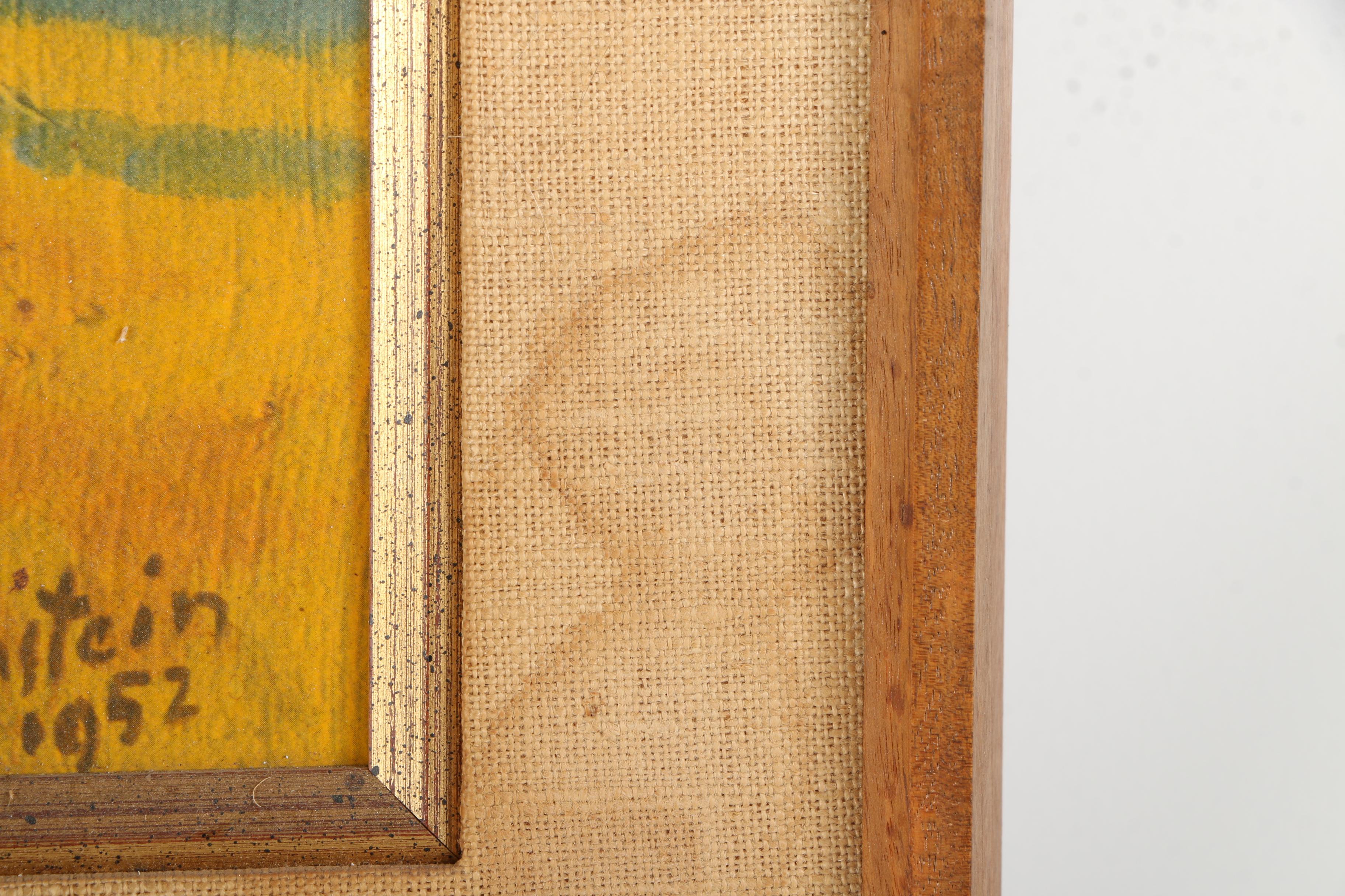 After Max Pechstein Offset Lithograph "Sun On The Baltic Beach"