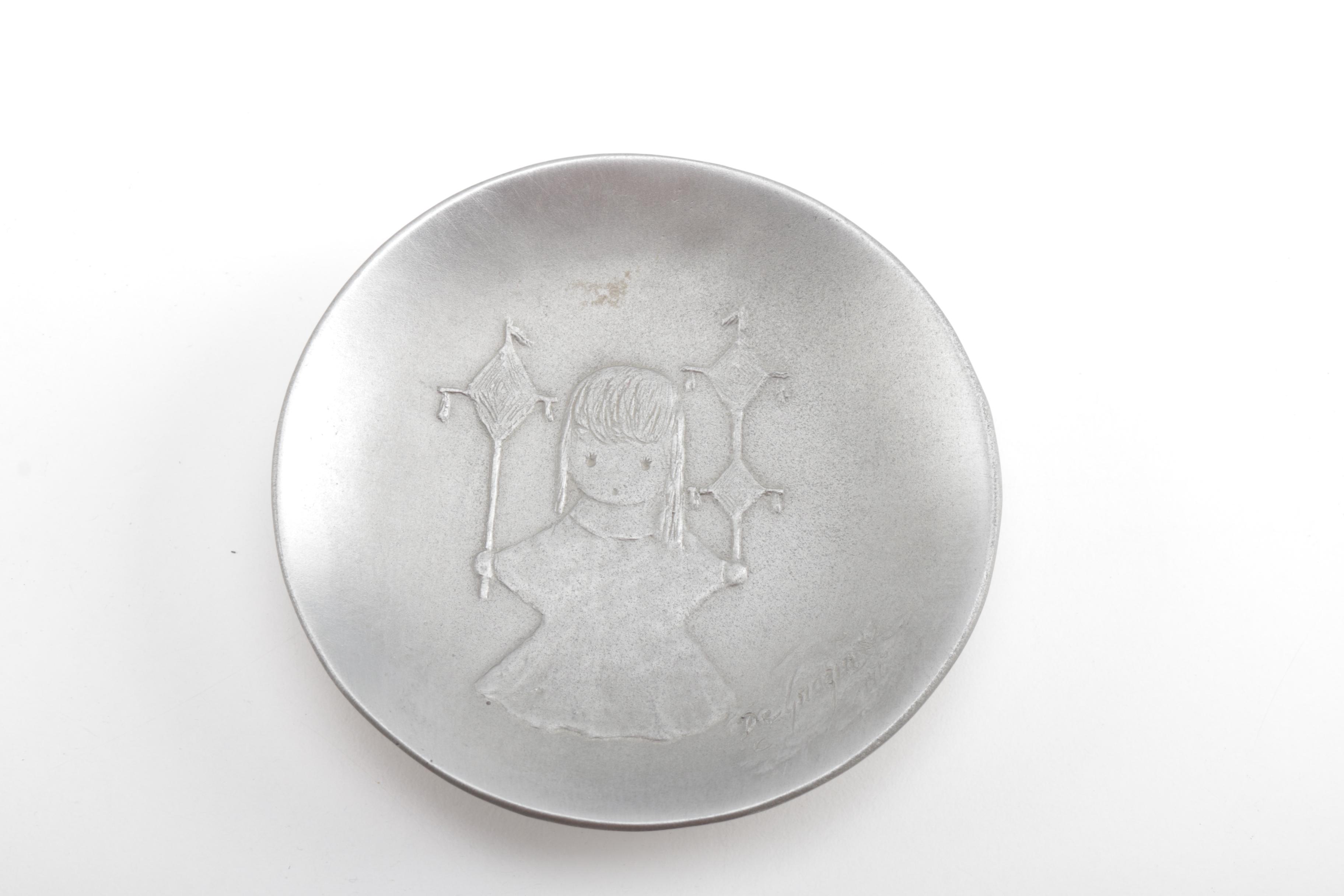 DeGrazia Pewter Plates