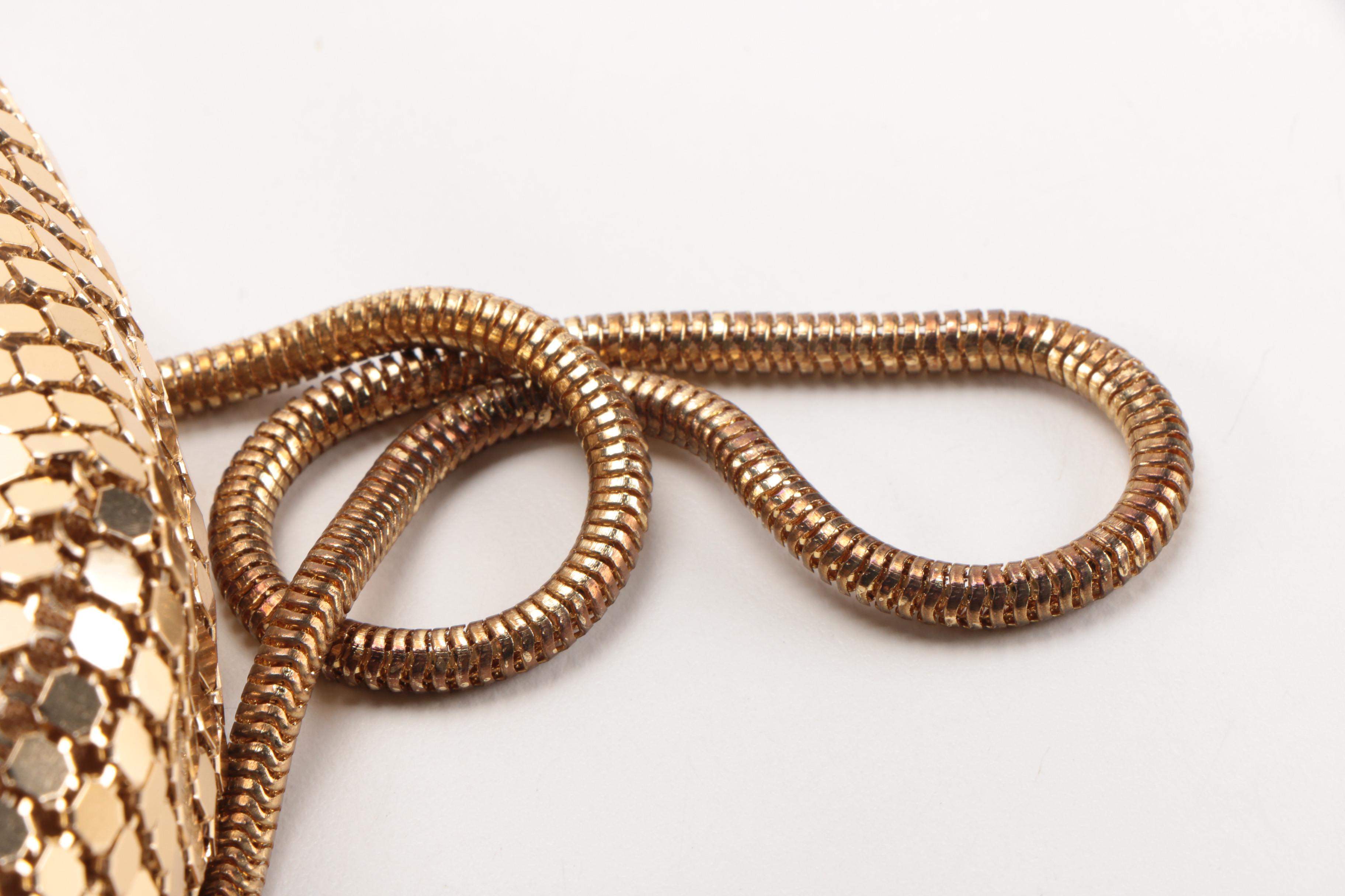 Handbags and Shoulder Bags Including Metal Mesh