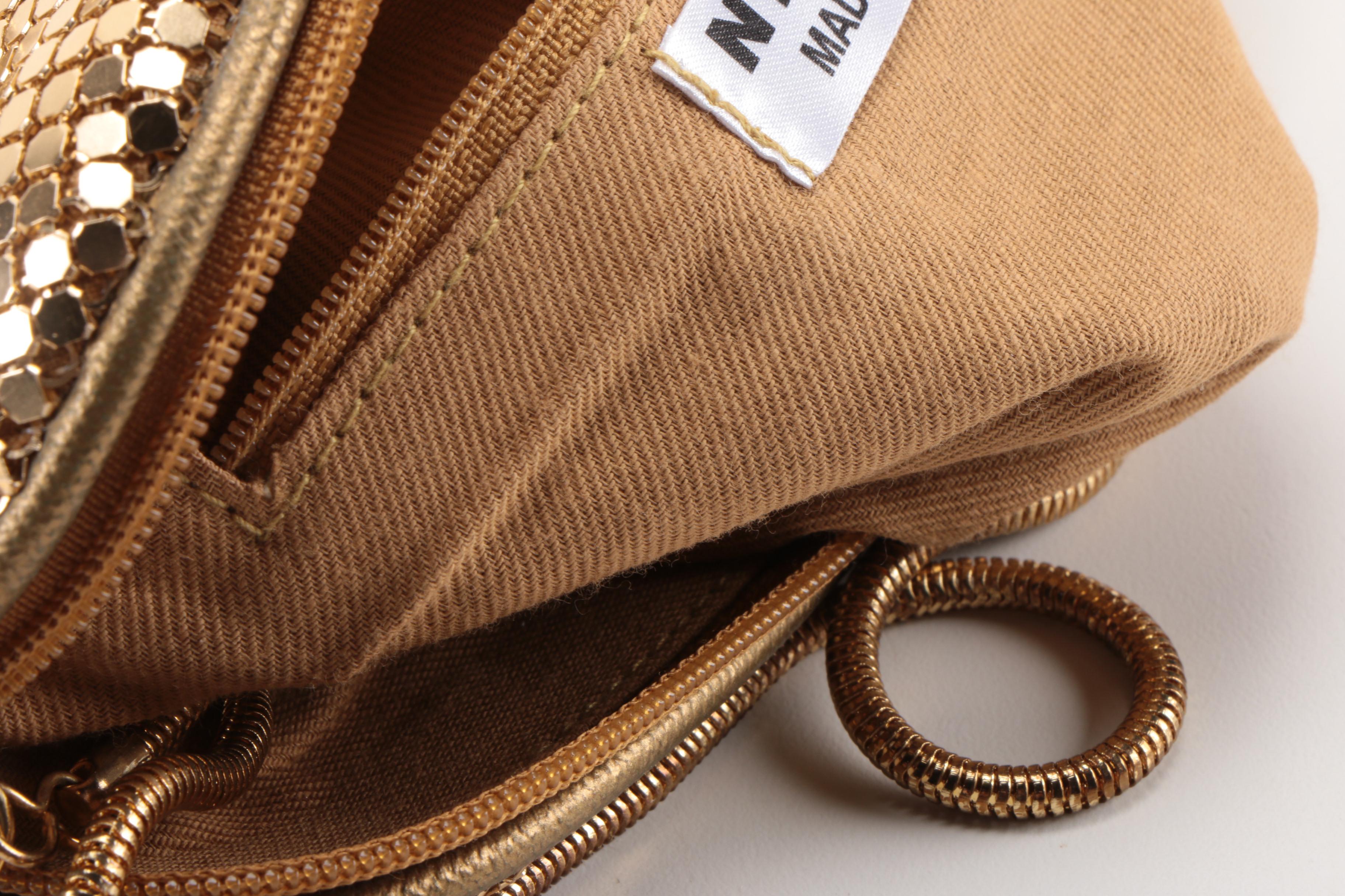 Handbags and Shoulder Bags Including Metal Mesh