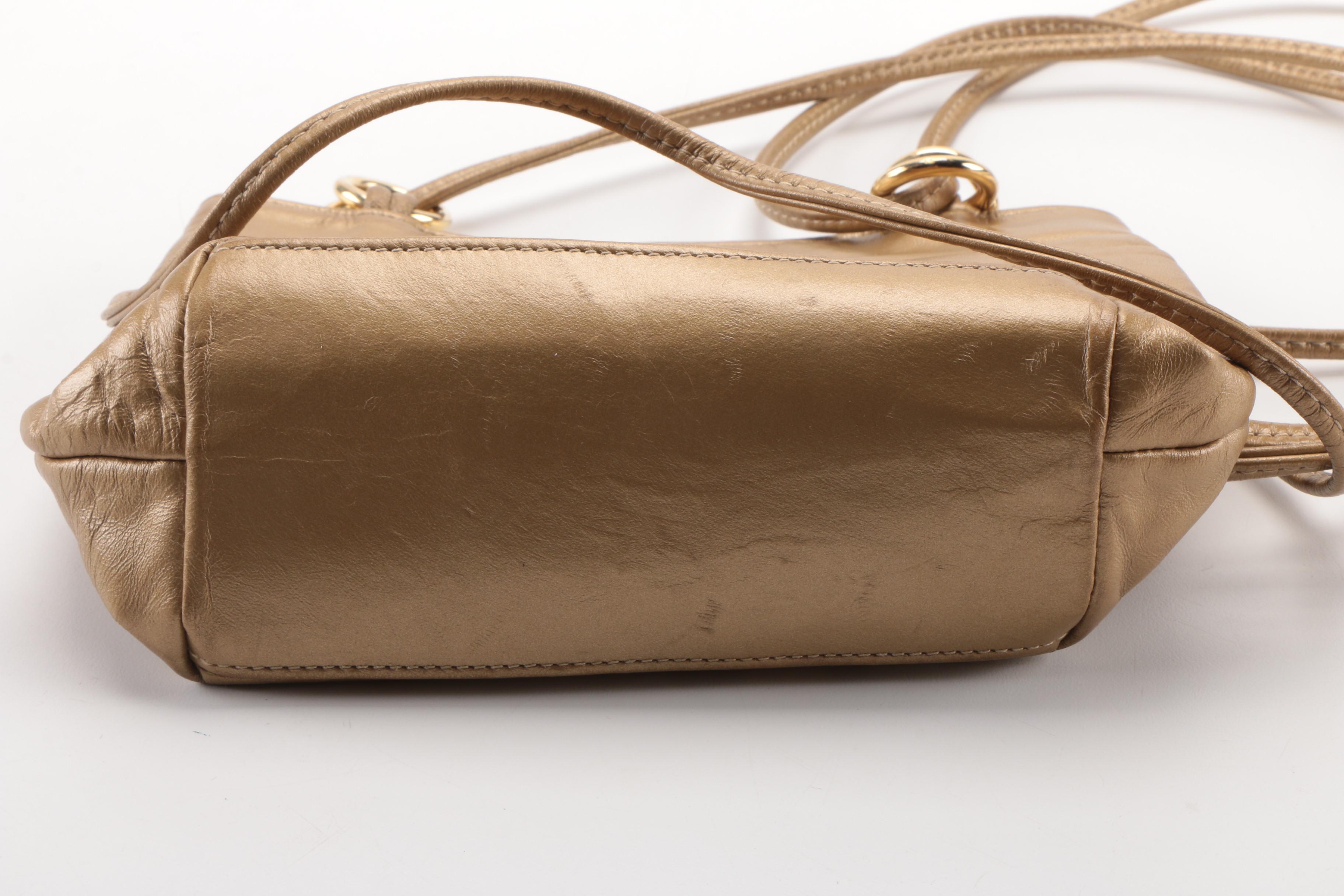 Handbags and Shoulder Bags Including Metal Mesh