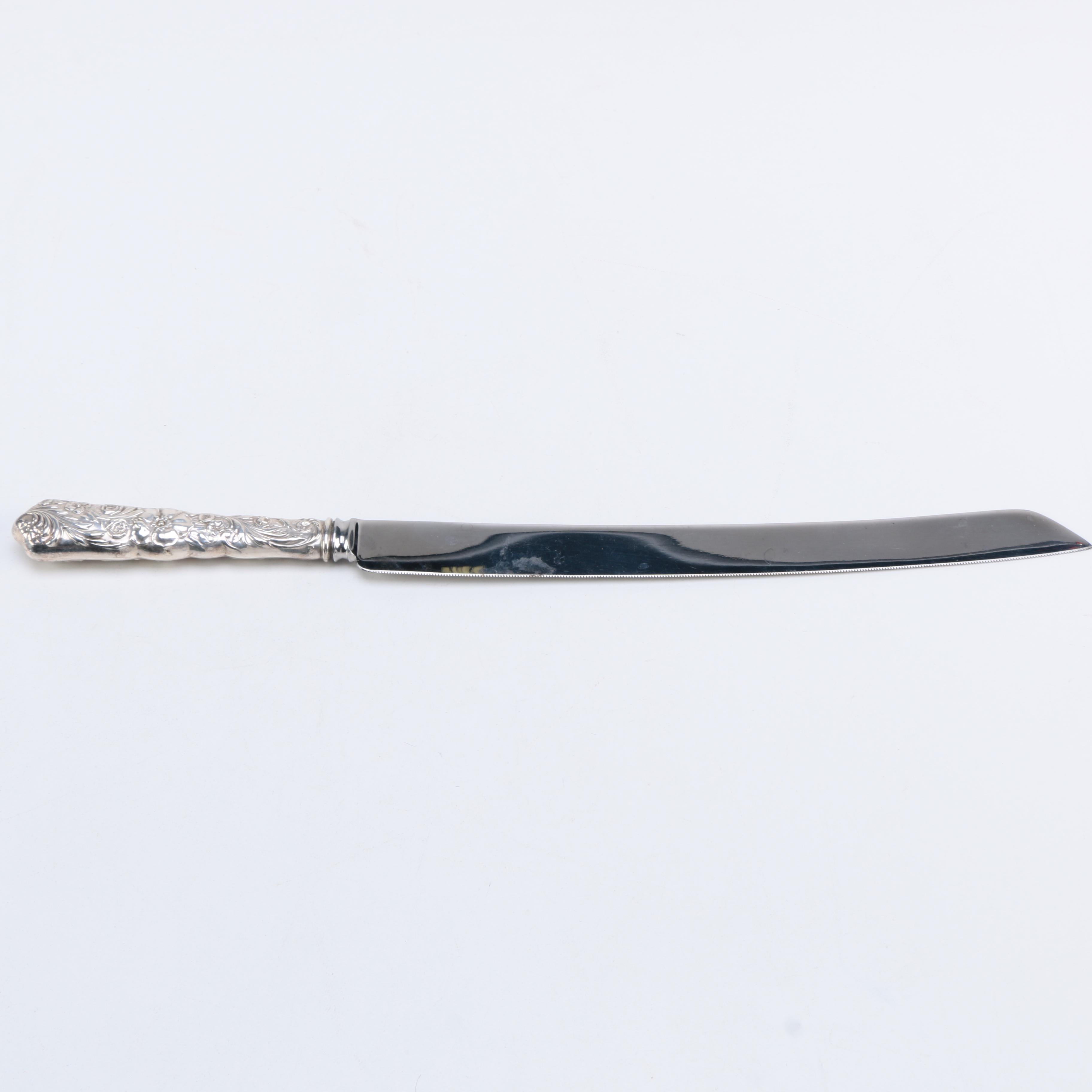 Sterling Silver Knife with Stainless Blade