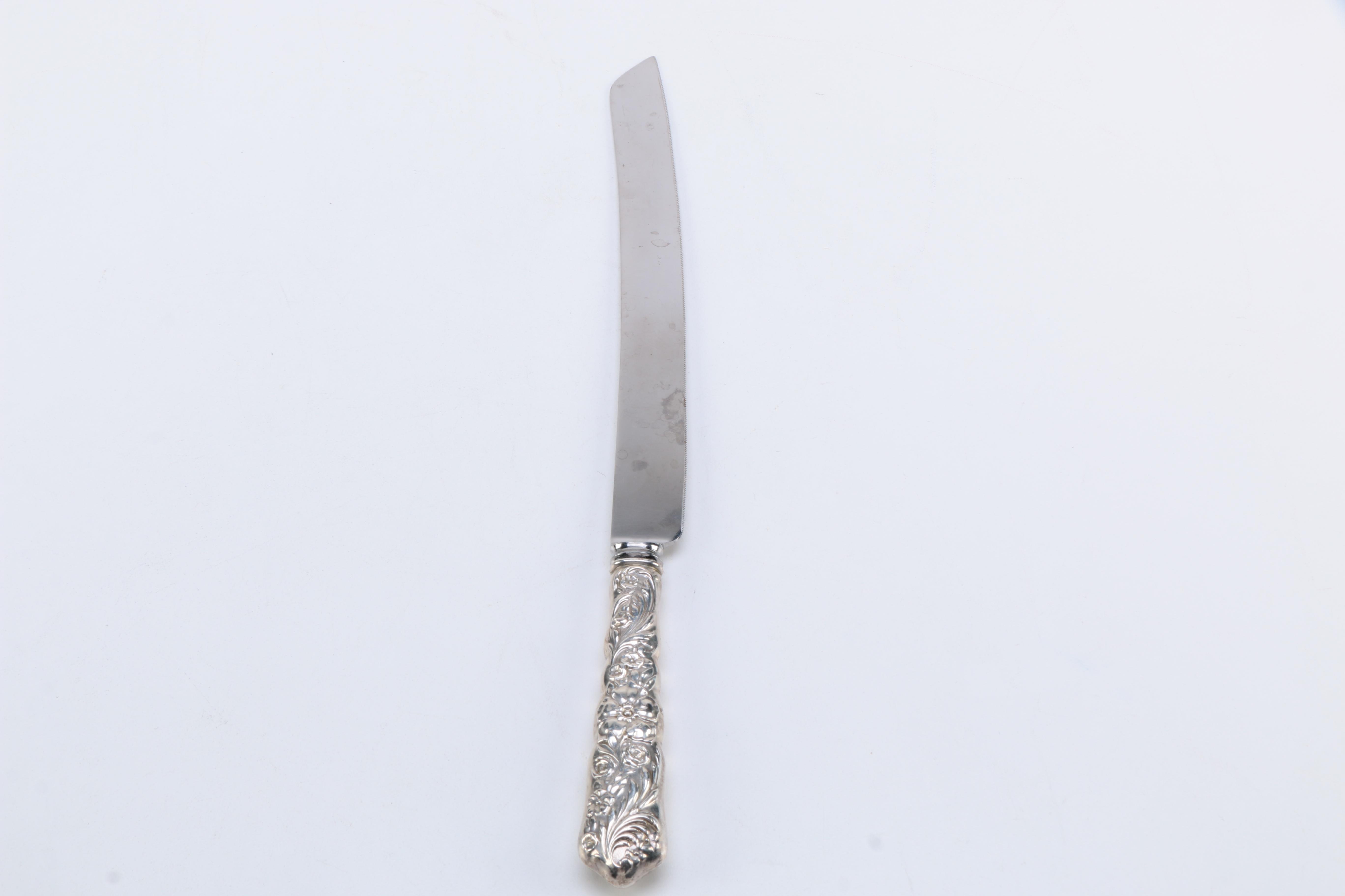 Sterling Silver Knife with Stainless Blade